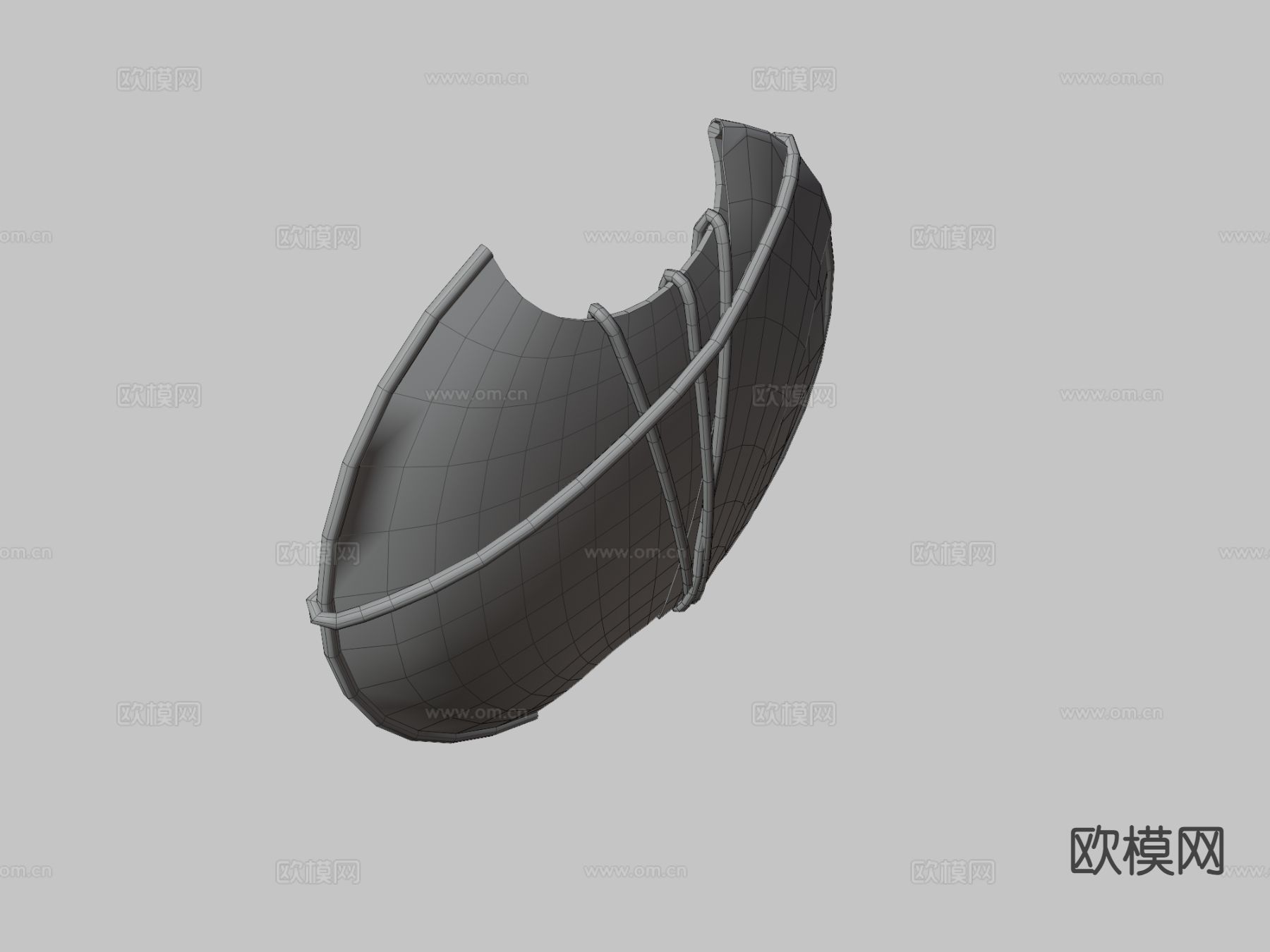 巴耶克的盾牌su模型下载（渲染图1）