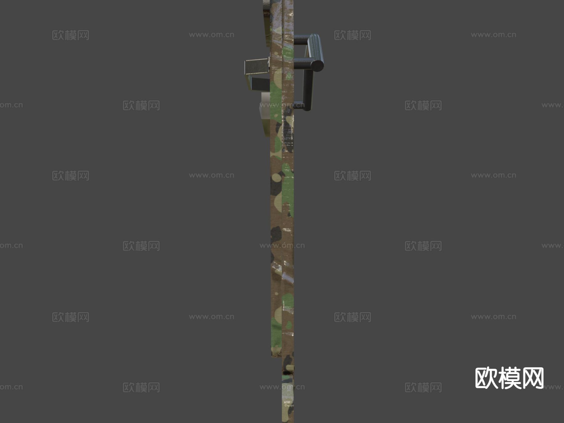 战术盾牌su模型下载（渲染图7）