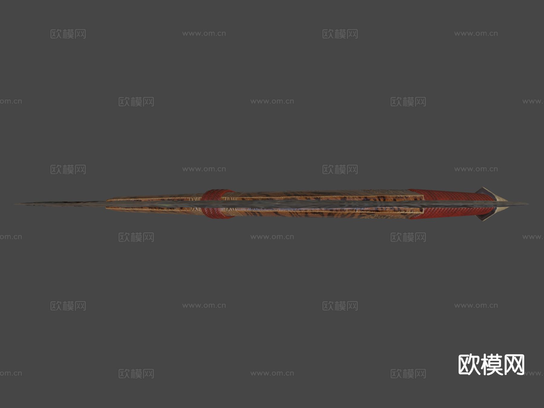 死亡地带系列-弯刀su模型下载（渲染图7）