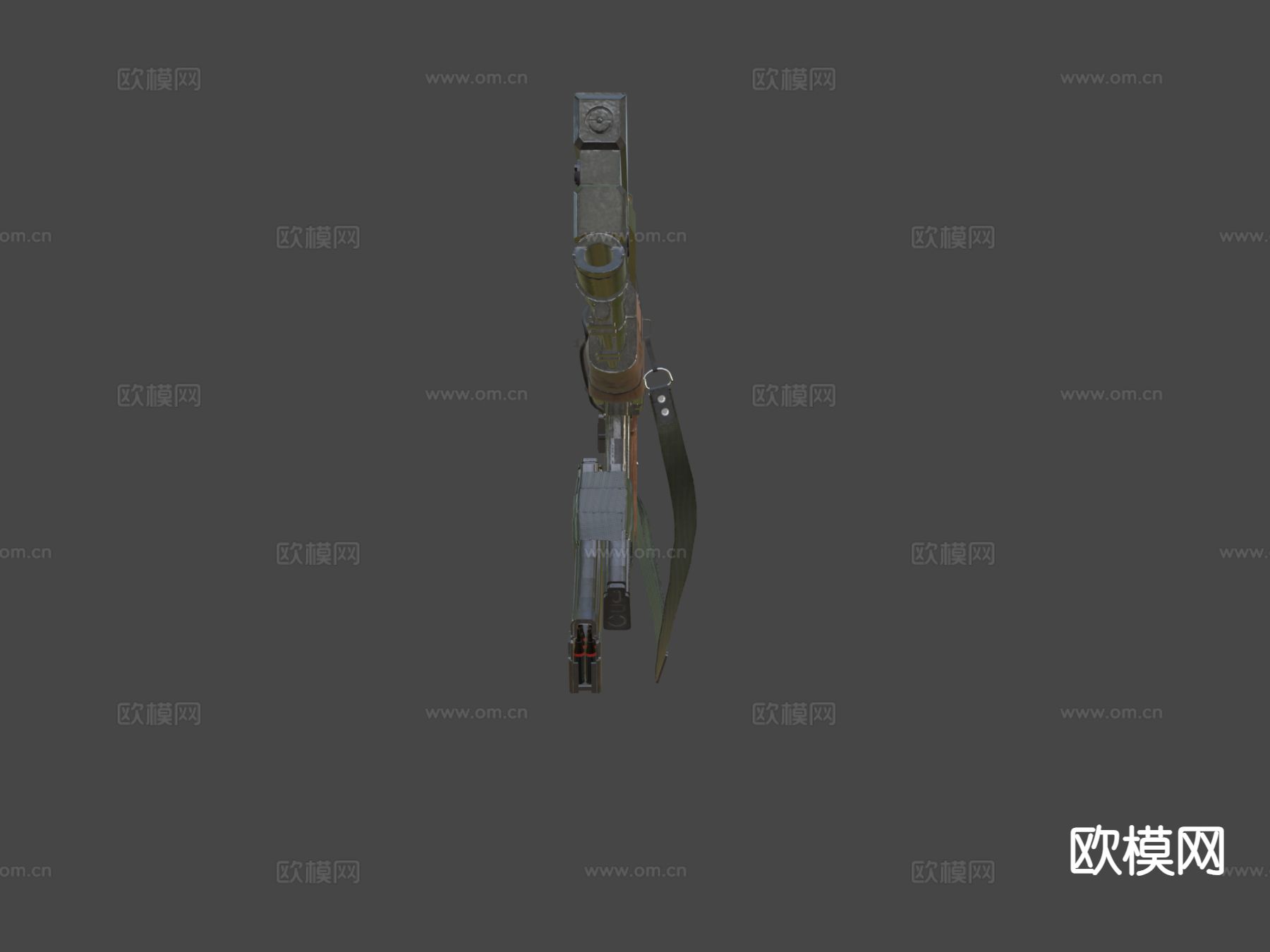 AK47步枪su模型下载（渲染图7）