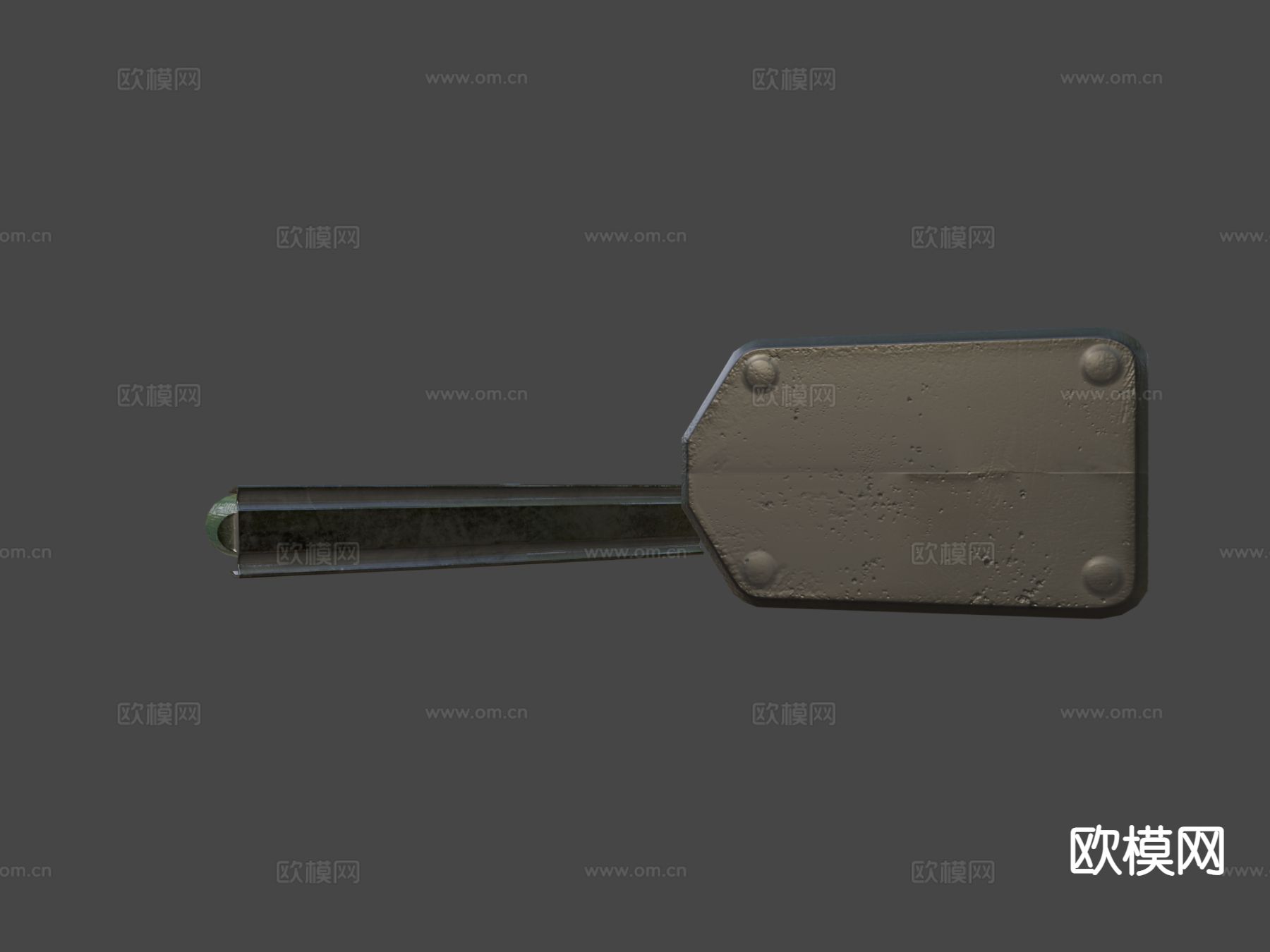 霰弹枪弹匣su模型下载（渲染图4）