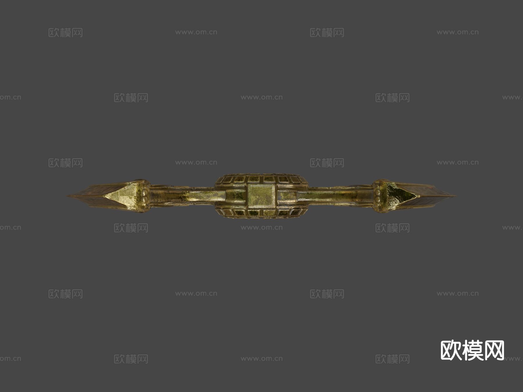 矮人战斧su模型下载（渲染图7）