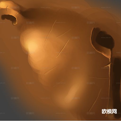 霰弹枪弹匣su模型下载（渲染图2）