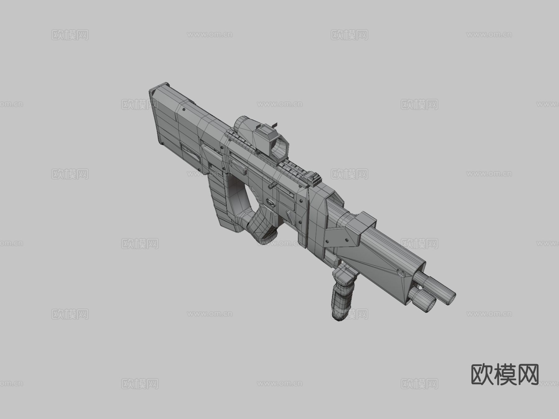 Scifi-步枪Redusu模型下载（渲染图3）