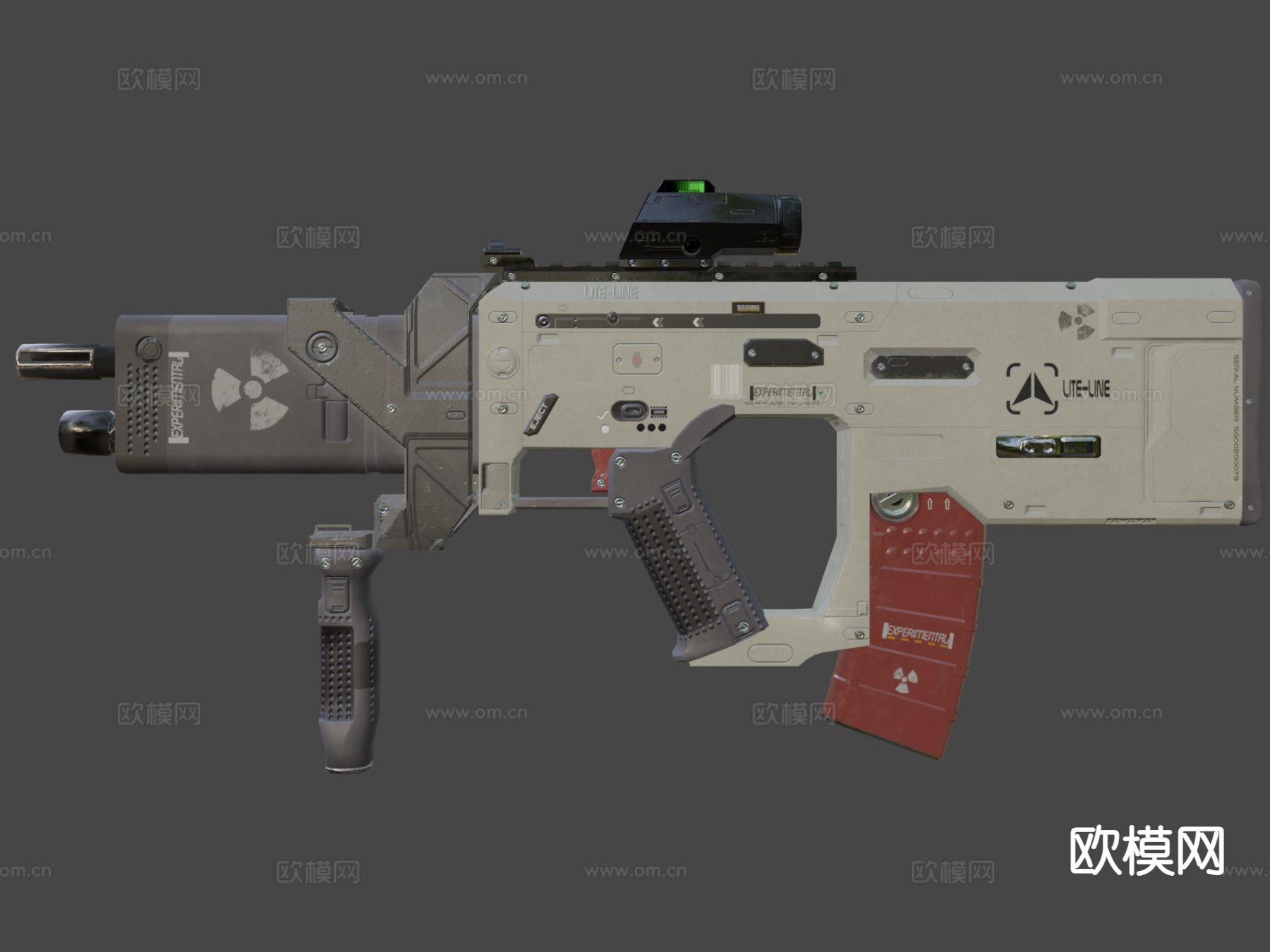 Scifi-步枪Redusu模型下载（渲染图7）