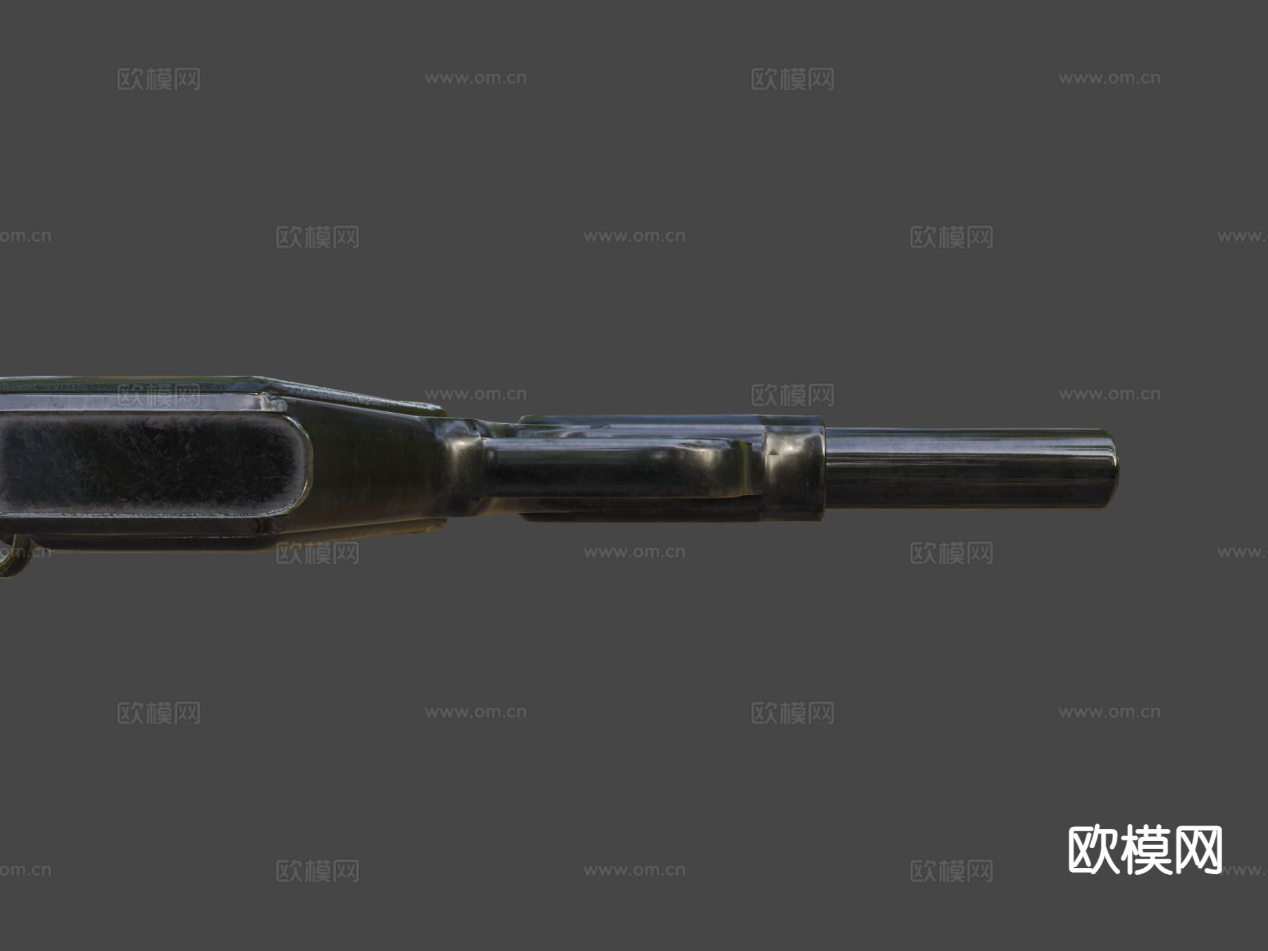 微型手枪su模型下载（渲染图7）