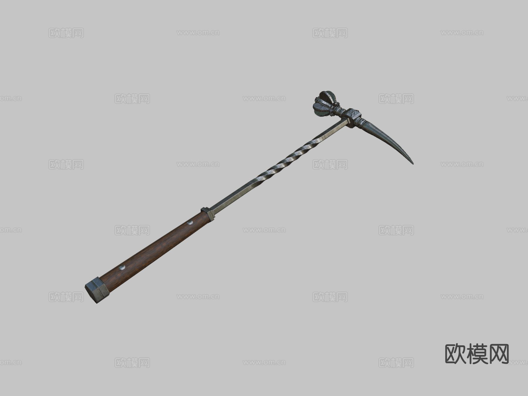世纪波兰战锤su模型下载（渲染图2）
