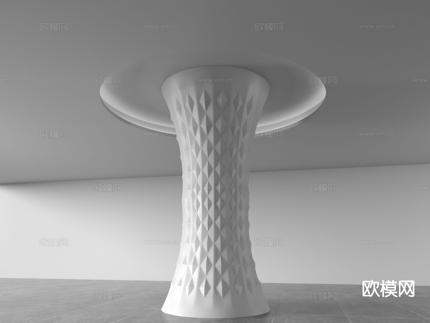 异形柱子 装饰柱 造型柱3d模型下载