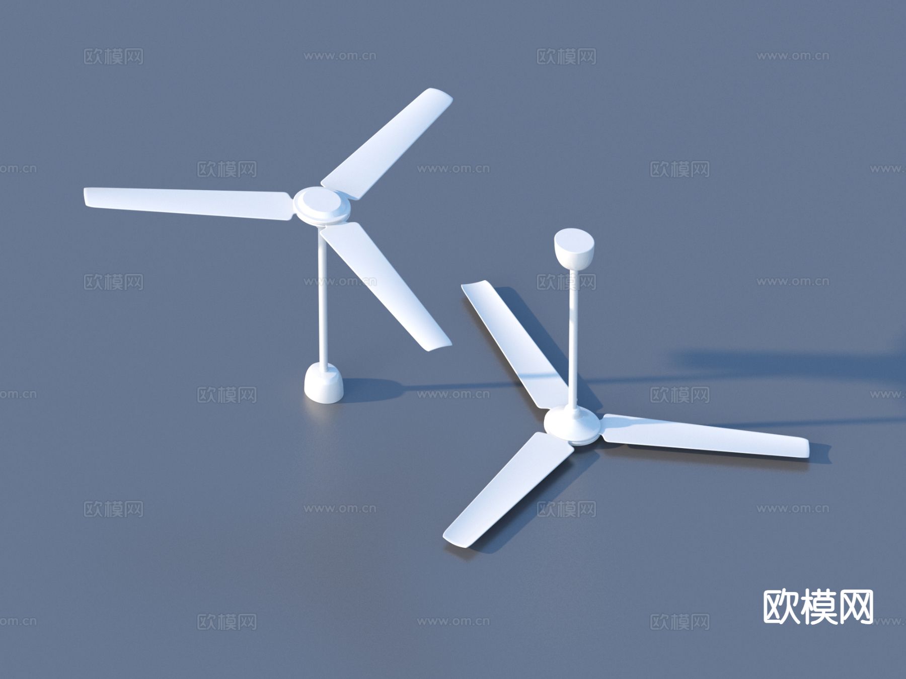 风扇 吊扇3d模型