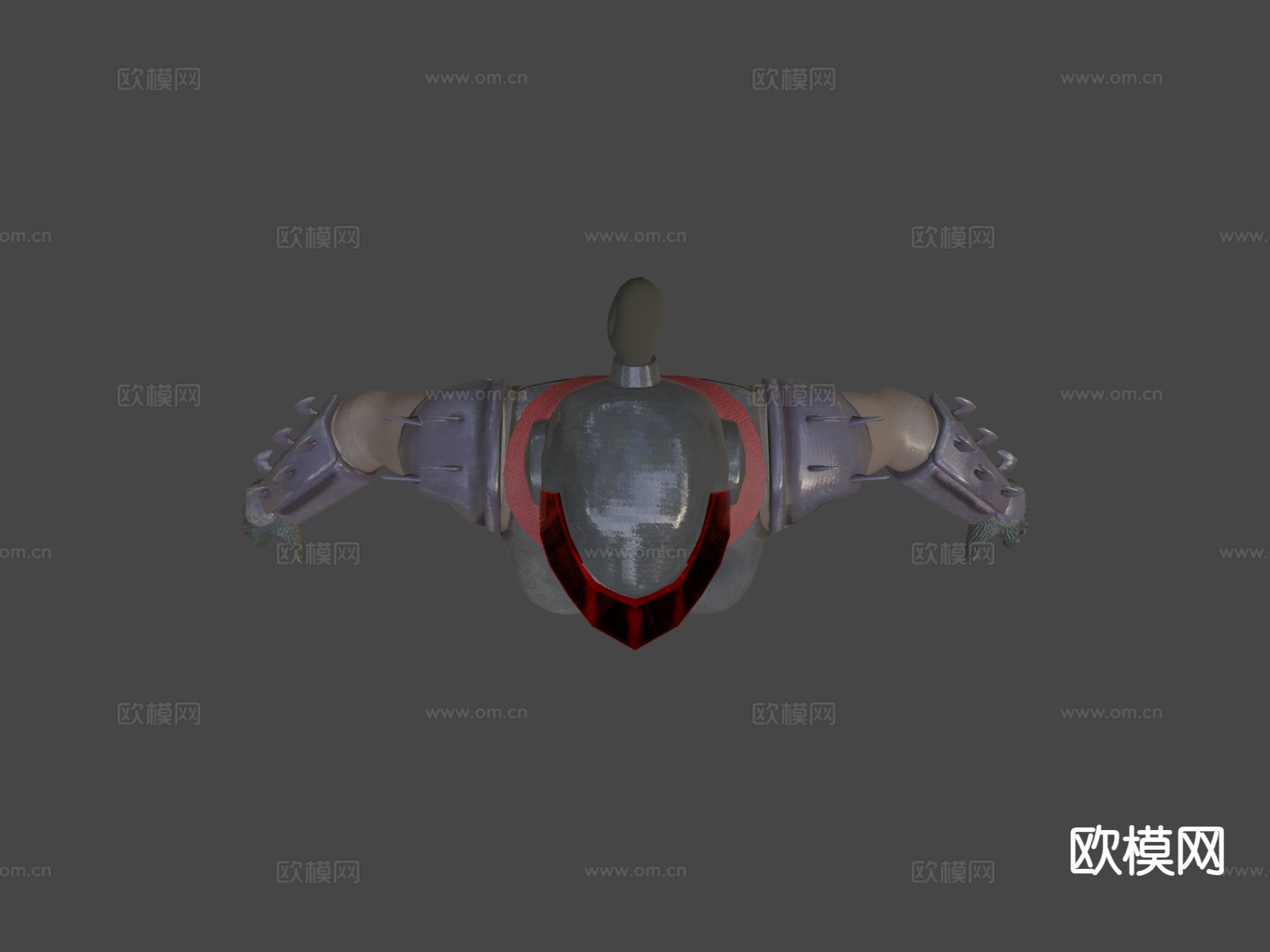 赛博忍者 阴影系列su模型下载（渲染图4）