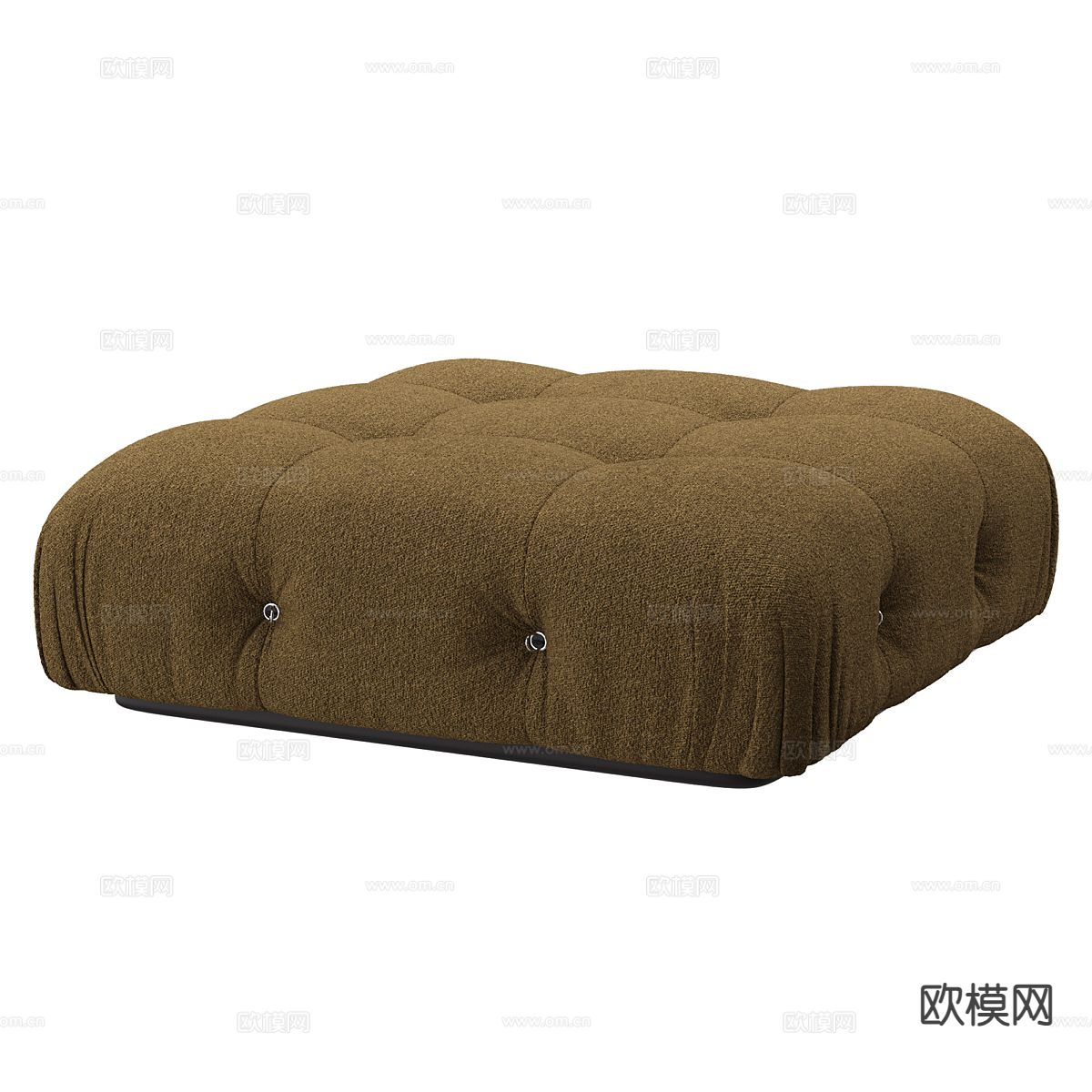 北欧沙发凳3d模型下载