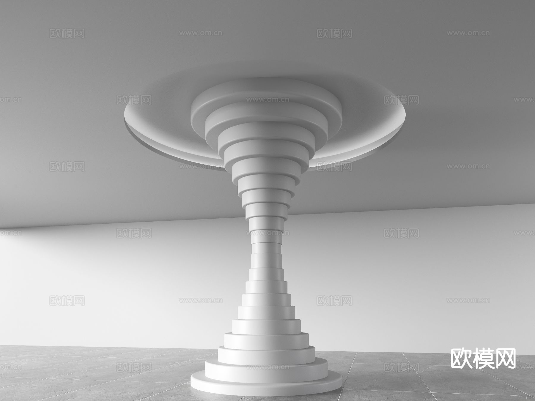 异形柱子 装饰柱 造型柱3d模型下载