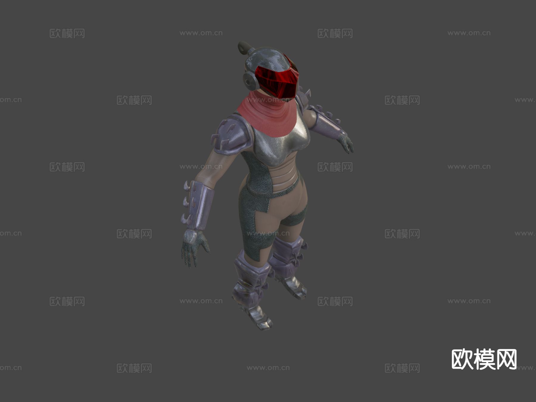赛博忍者 阴影系列su模型下载（渲染图3）