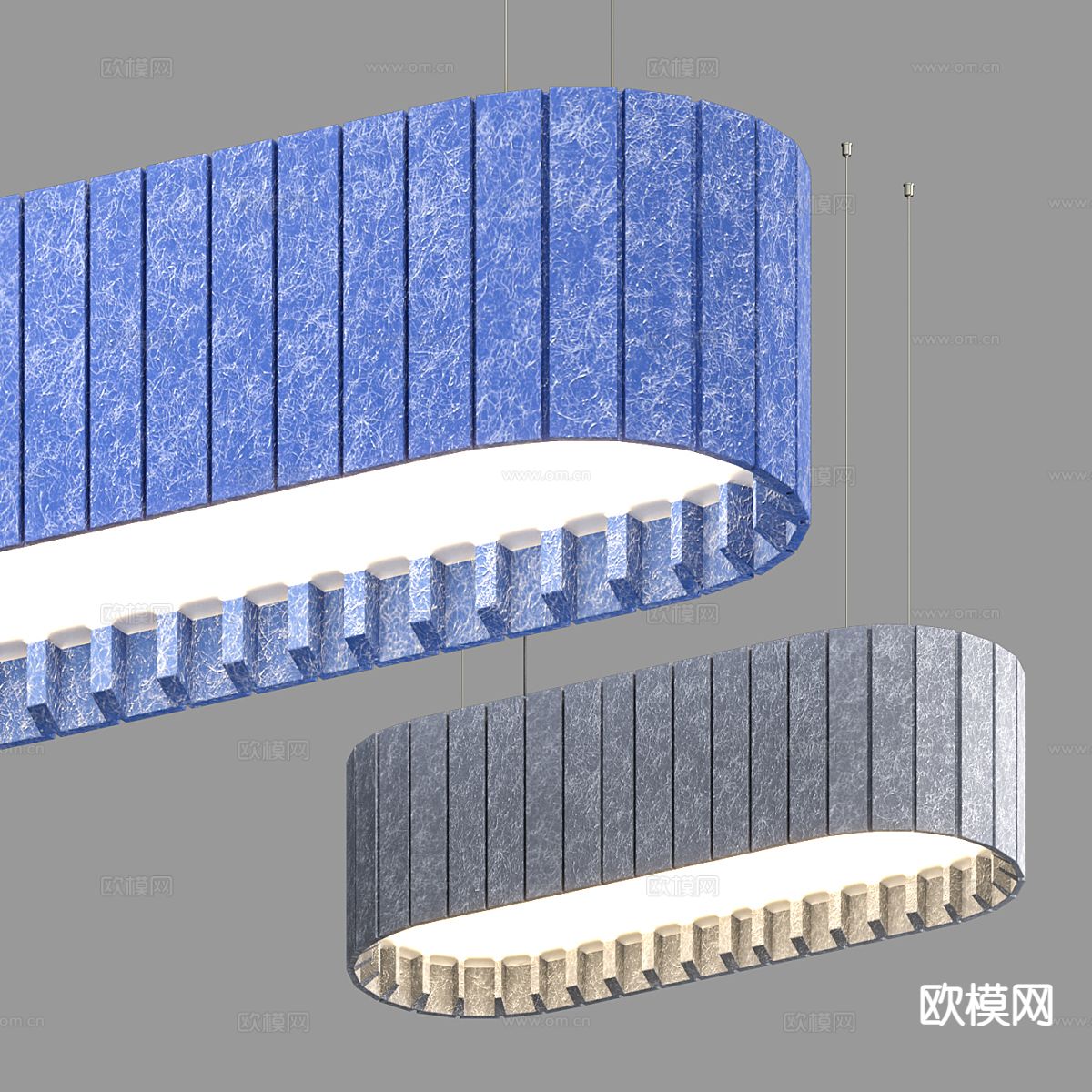 现代艺术吊灯 餐厅吊灯3d模型