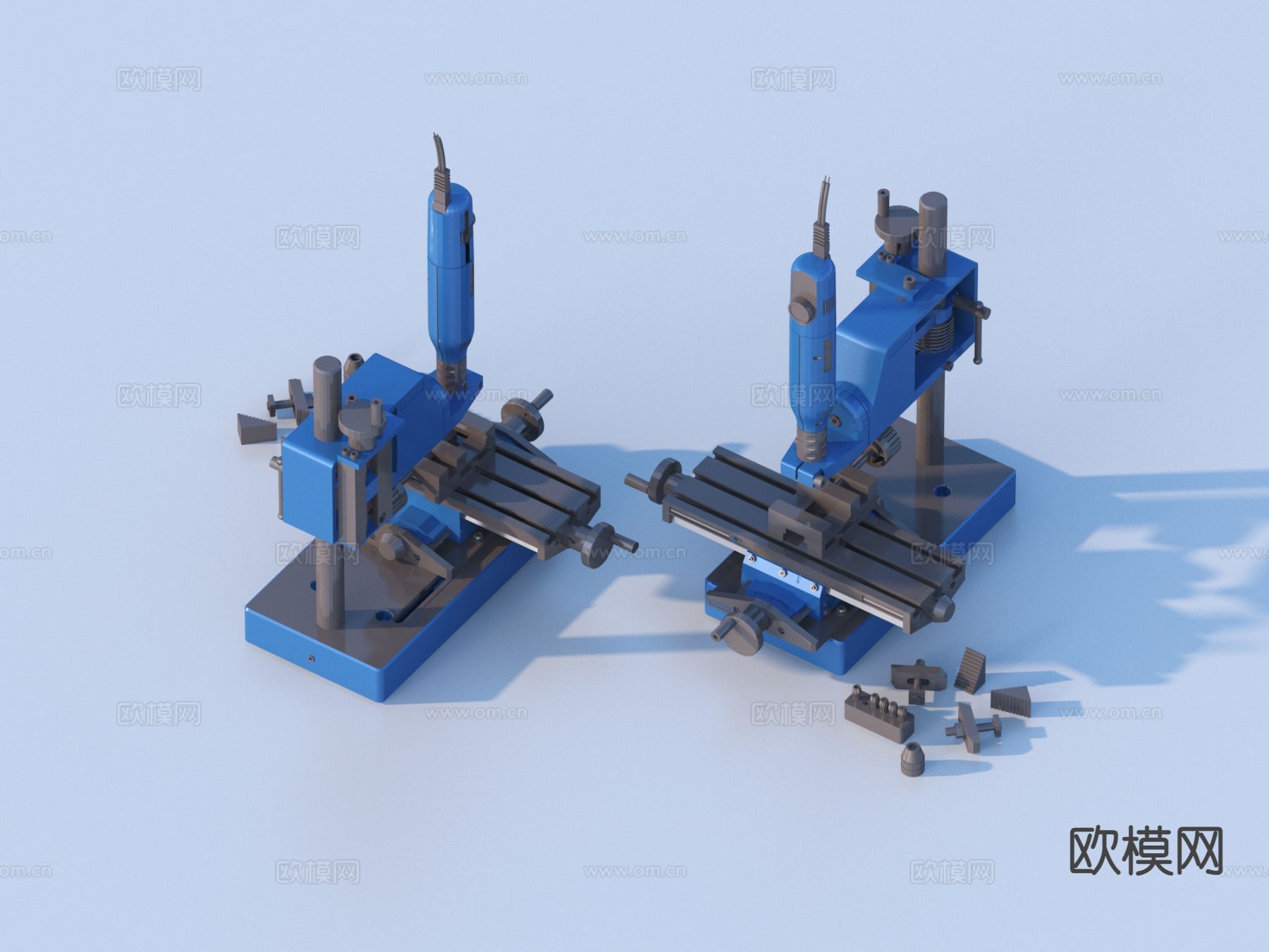 机械机床 机器设备3d模型