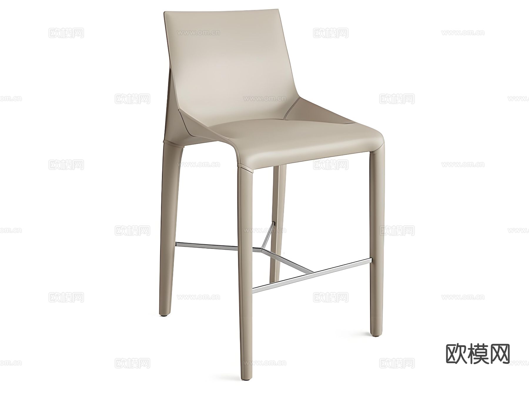 现代吧椅 吧凳 高脚凳3d模型下载