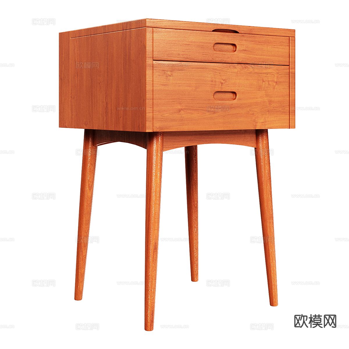 北欧床头柜3d模型下载