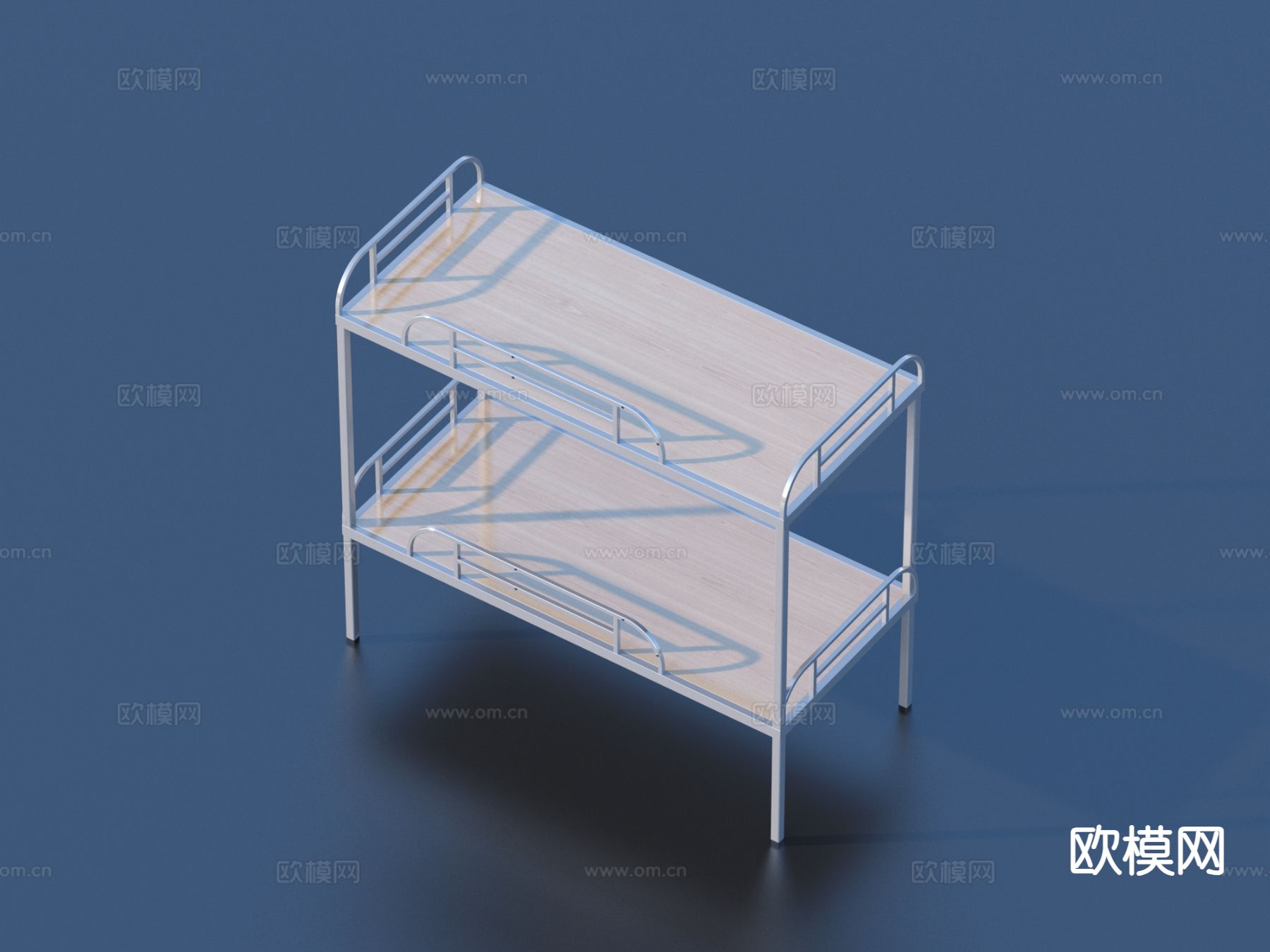 学生床 上下铺3d模型