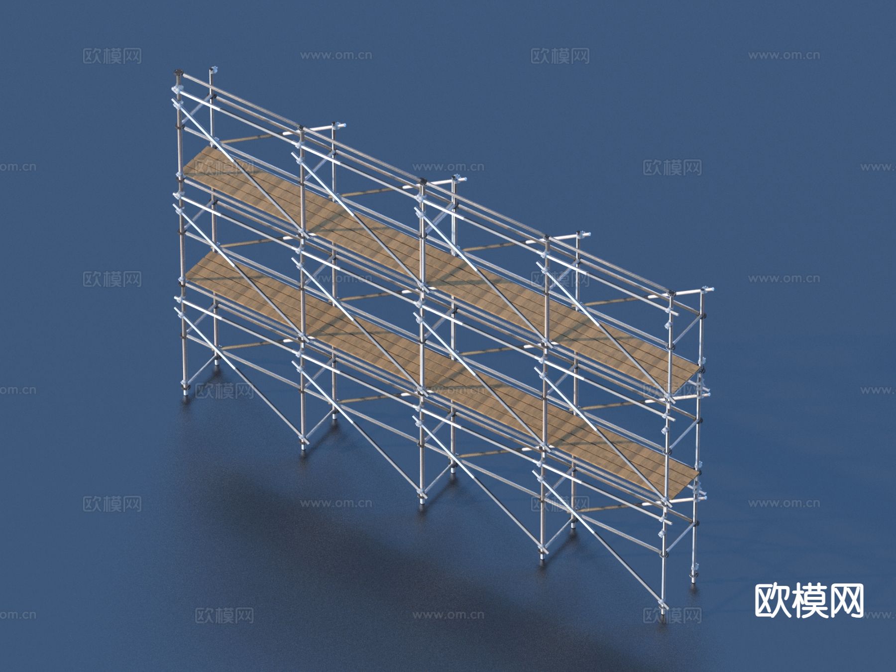 脚手架 置物架3d模型