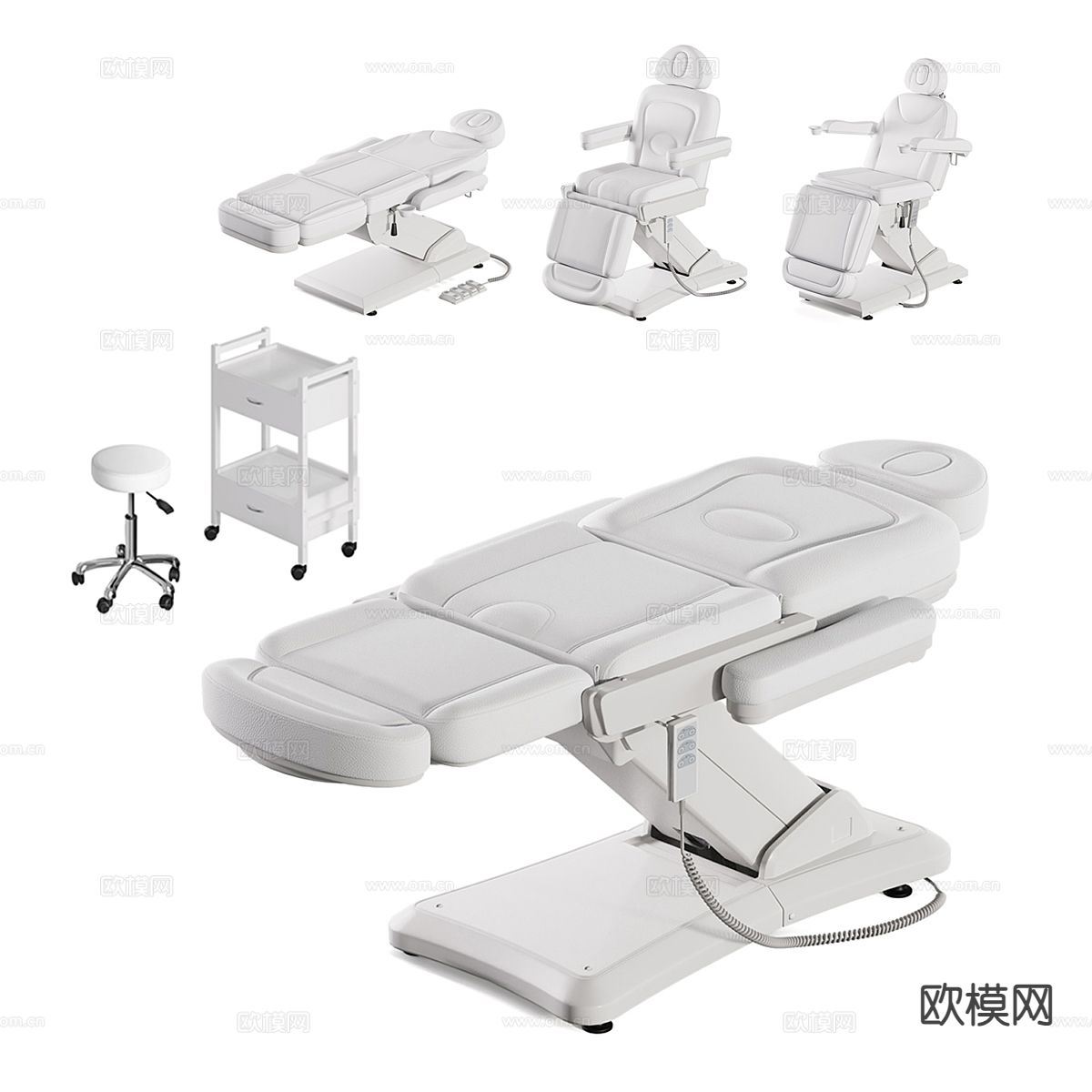 电动按摩椅 按摩沙发3d模型