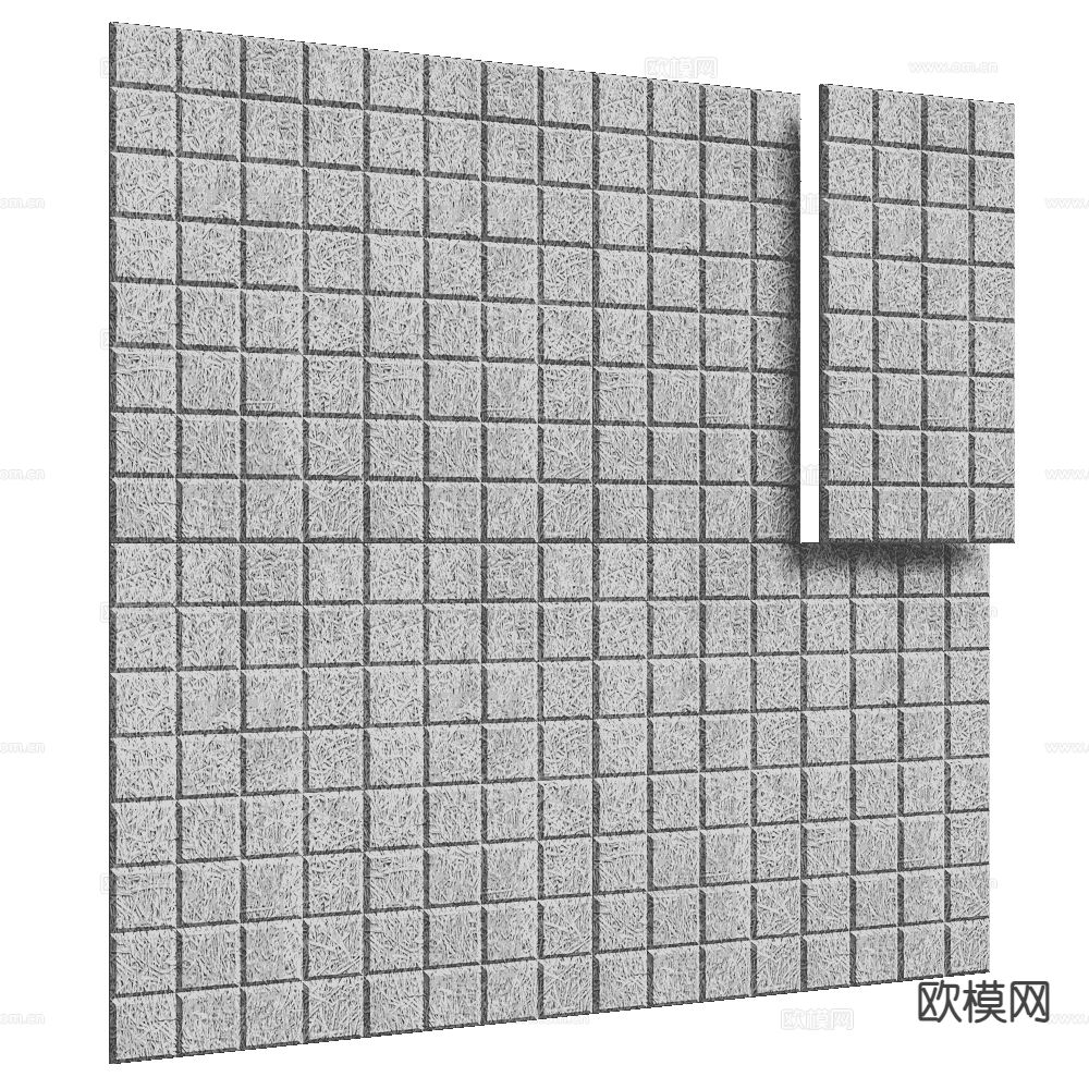 BAUX 墙板 护墙板3d模型