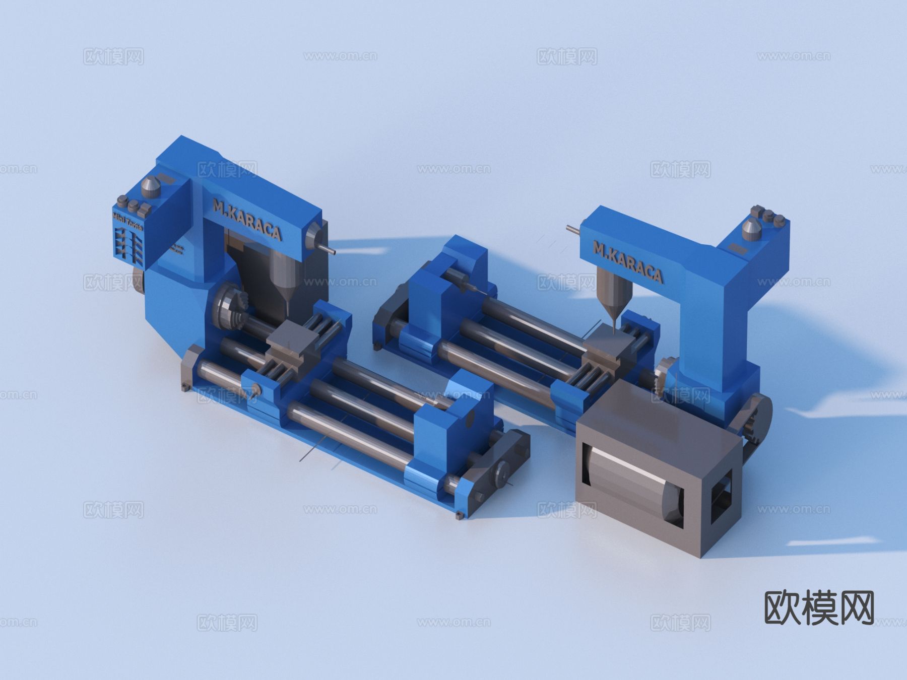 机械机床 机器设备3d模型