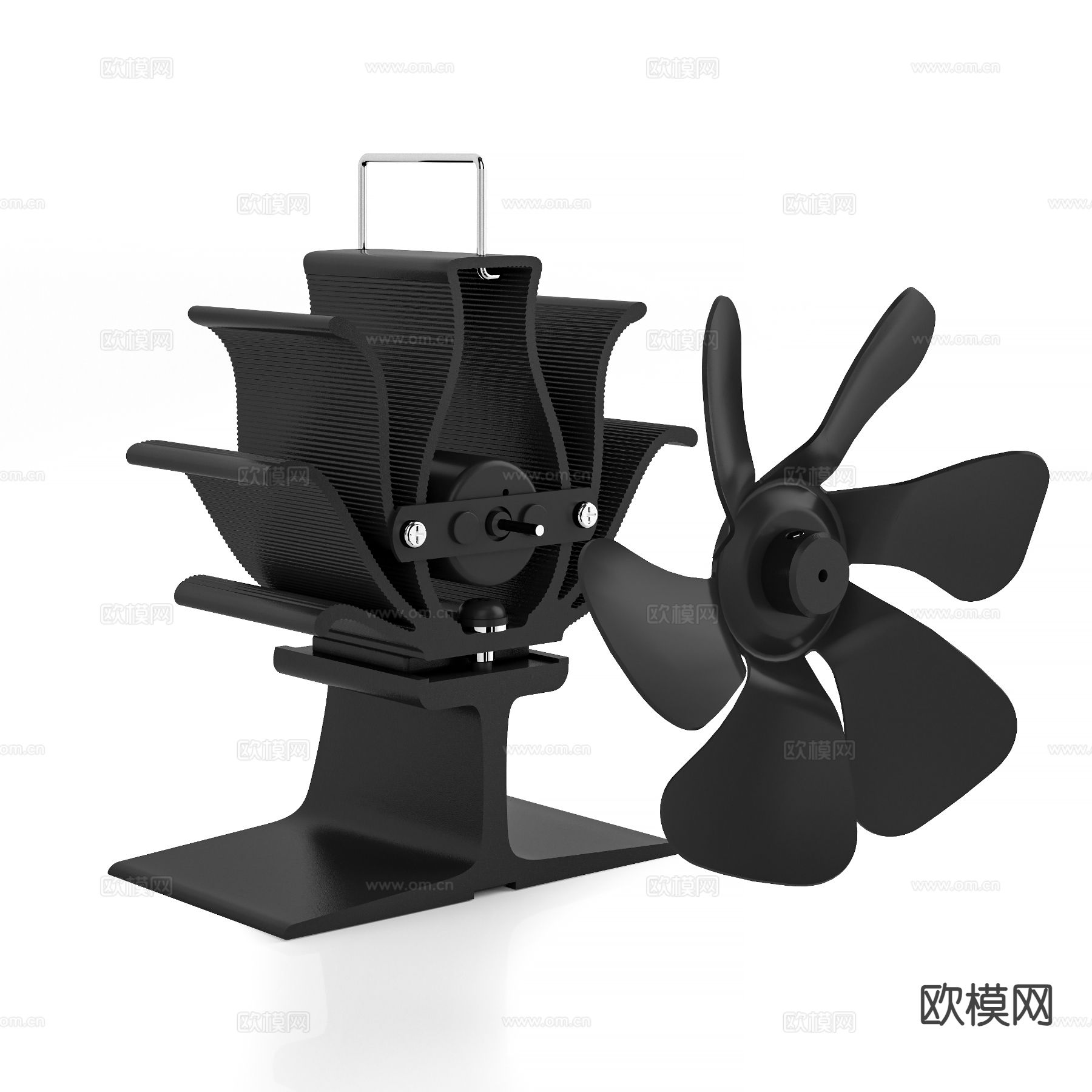 工业风扇 零件3d模型