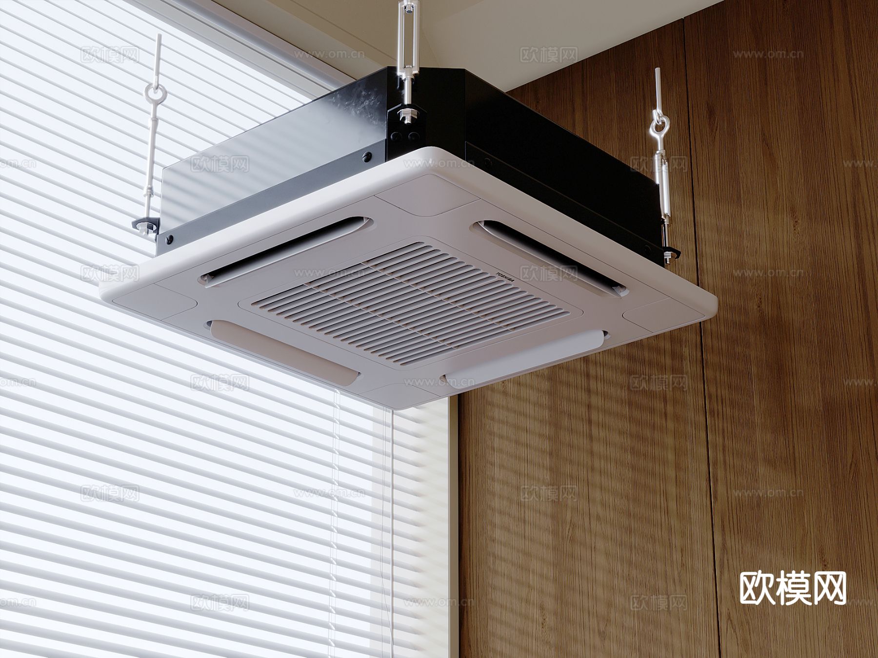 中央空调 空调出风口3d模型下载