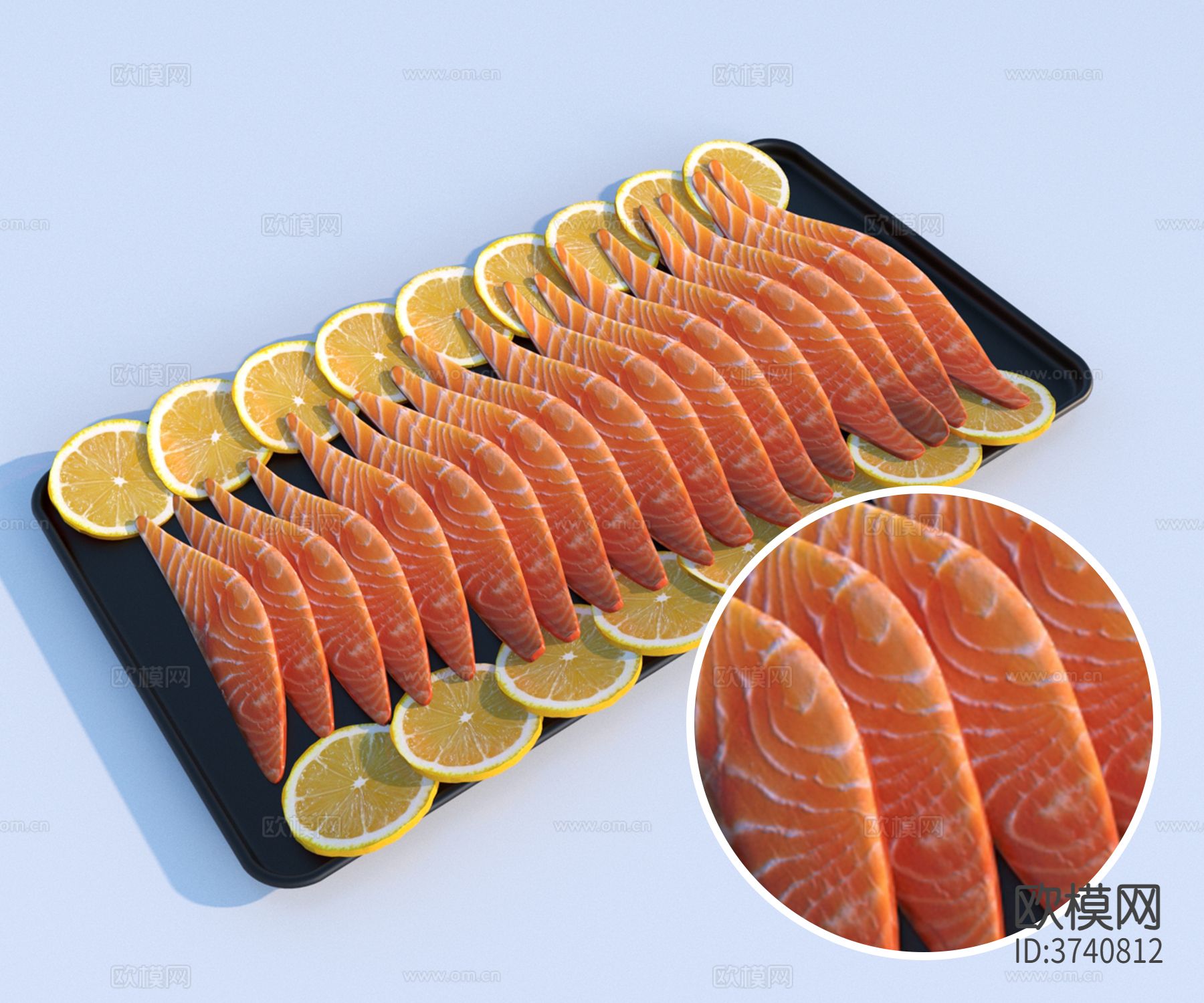 三文鱼材质下载