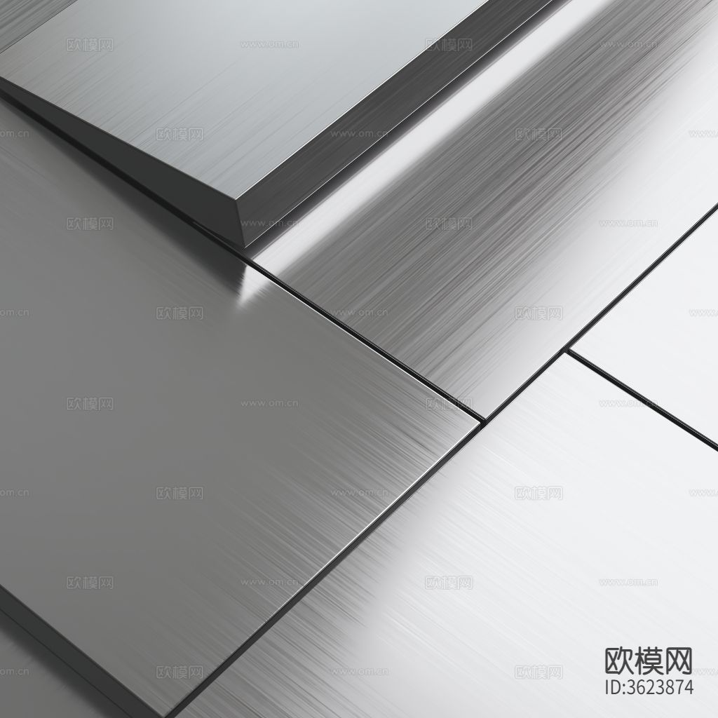 银色拉丝不锈钢材质下载