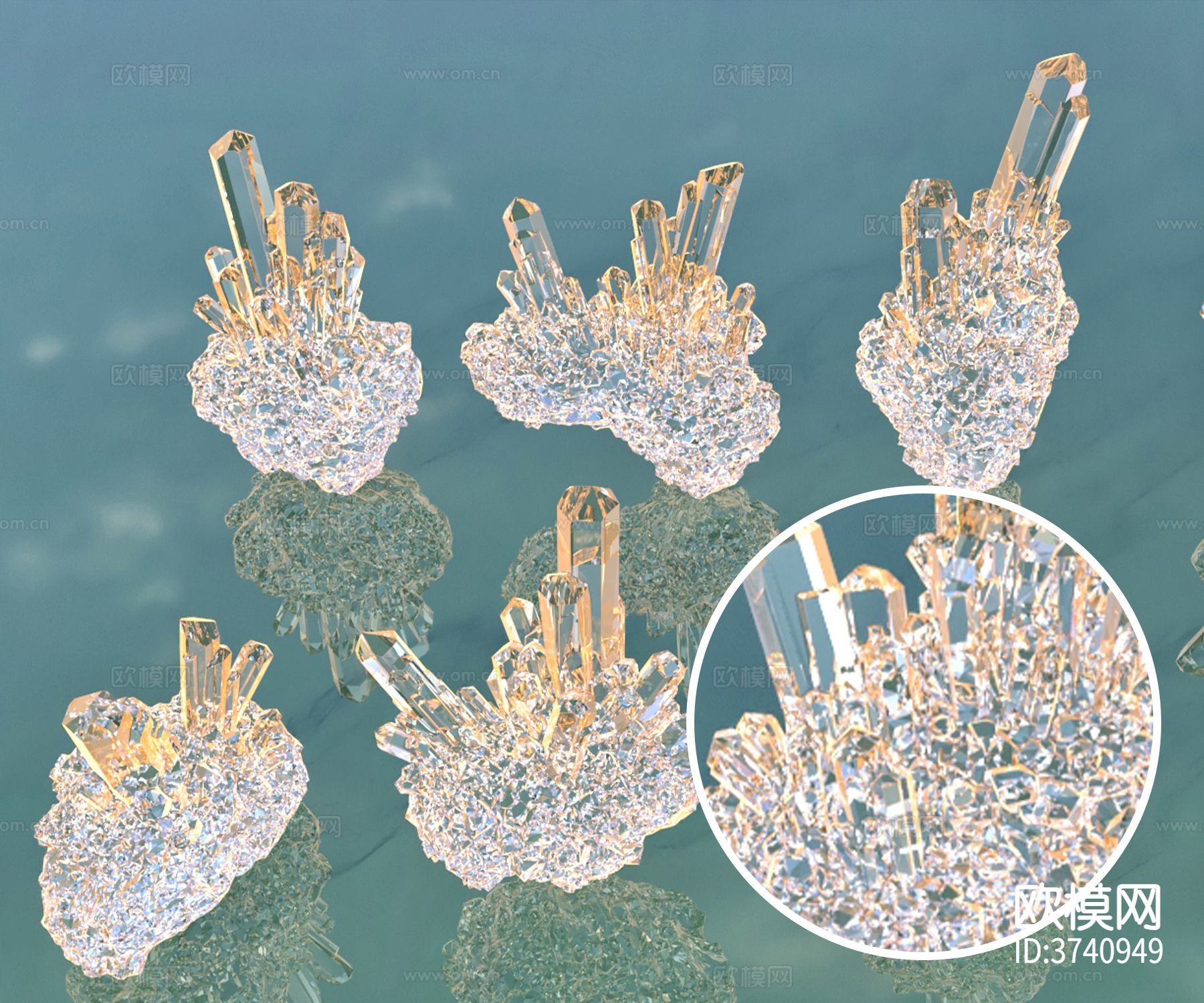 透明水晶材质下载