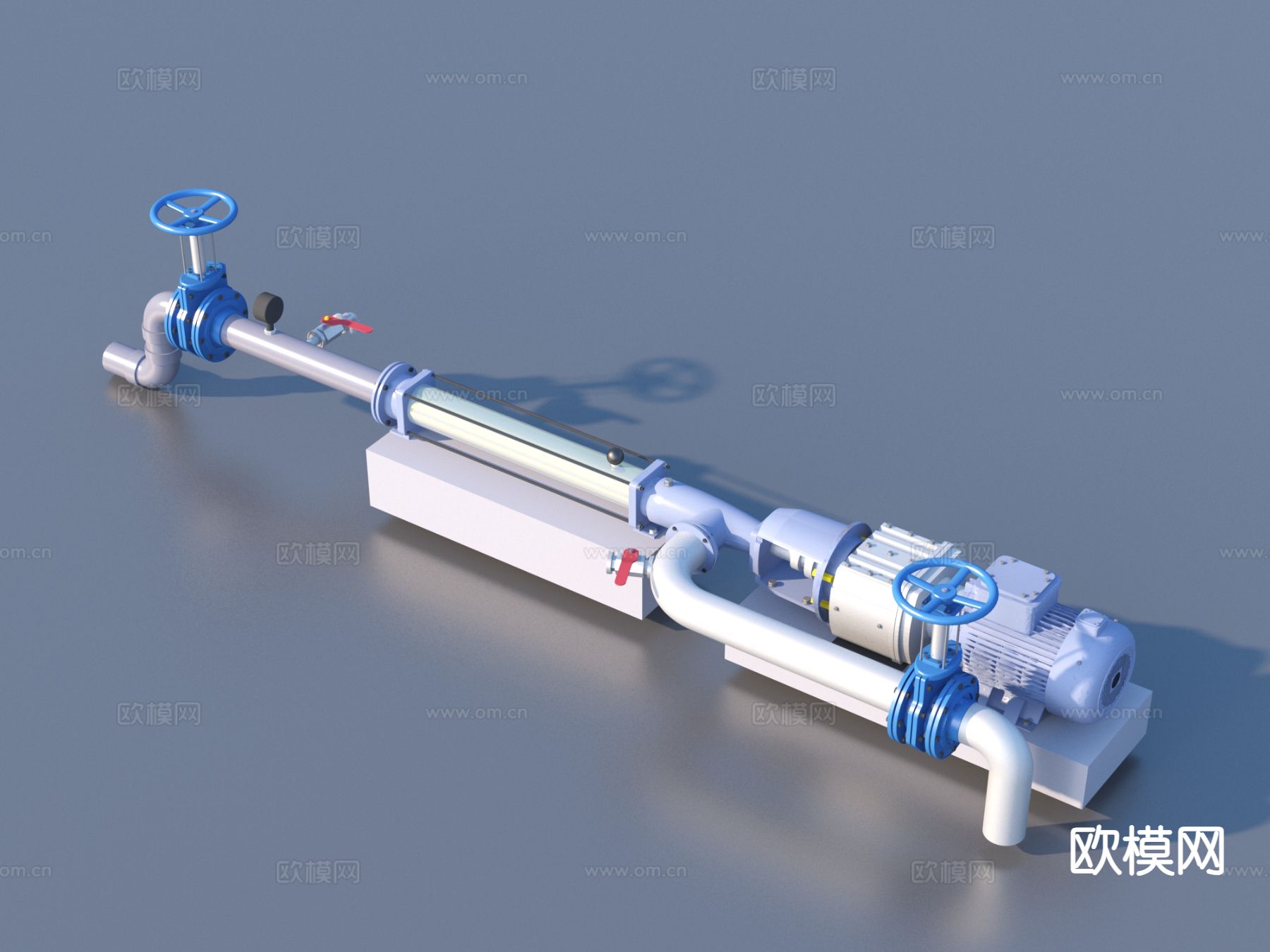 五金件 阀门 工业元件3d模型