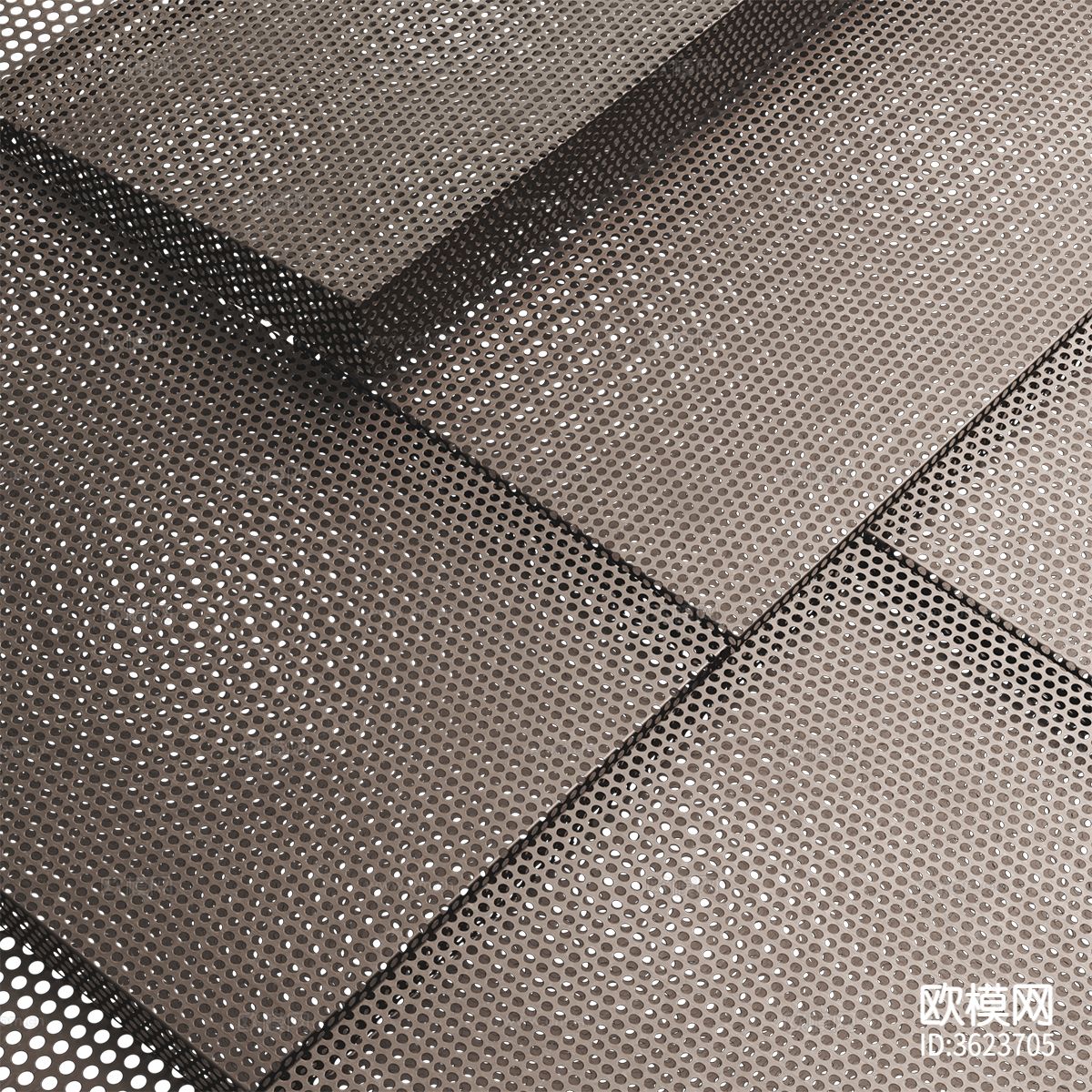 可调色金属冲孔板材质下载