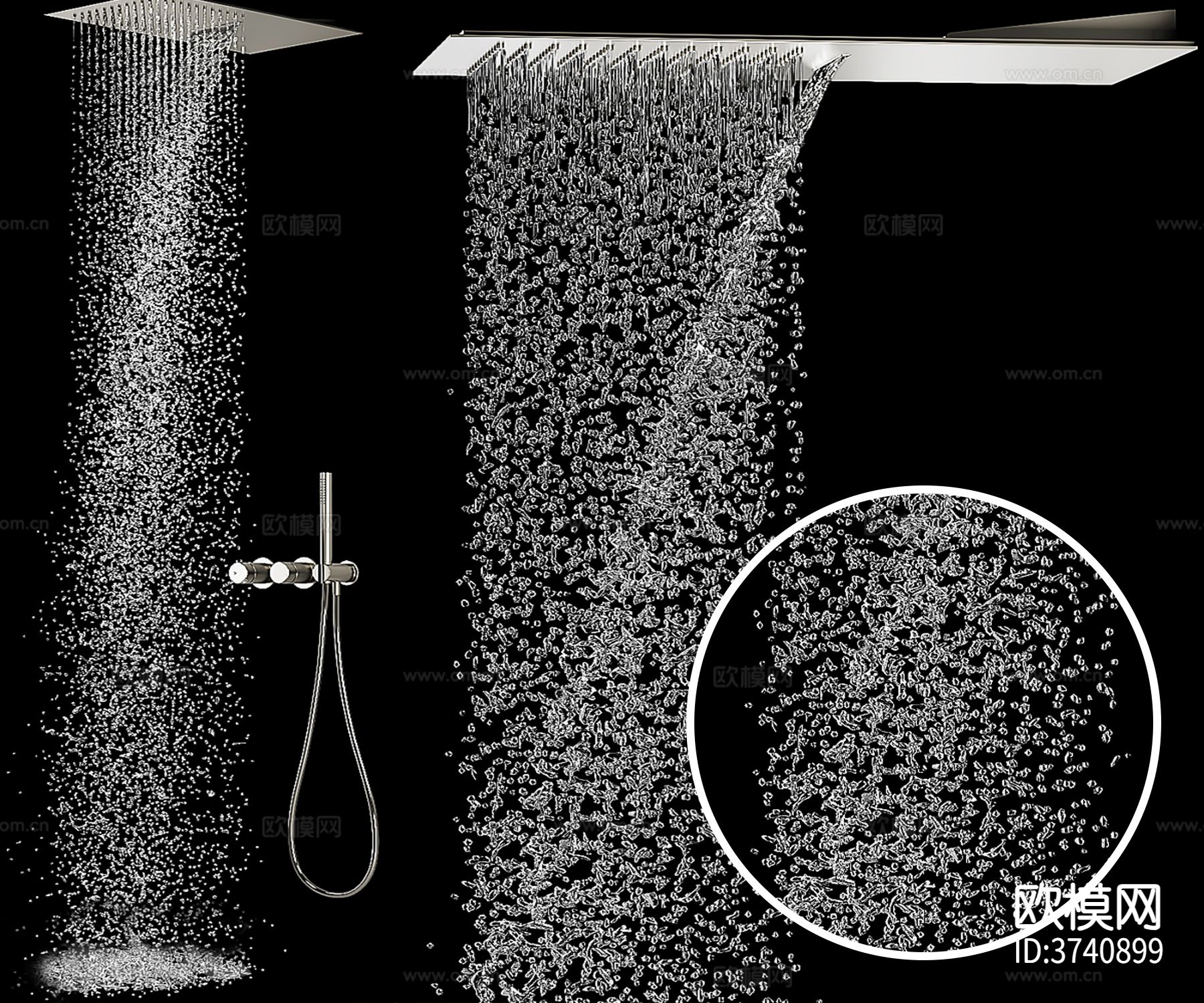 洗浴水材质下载