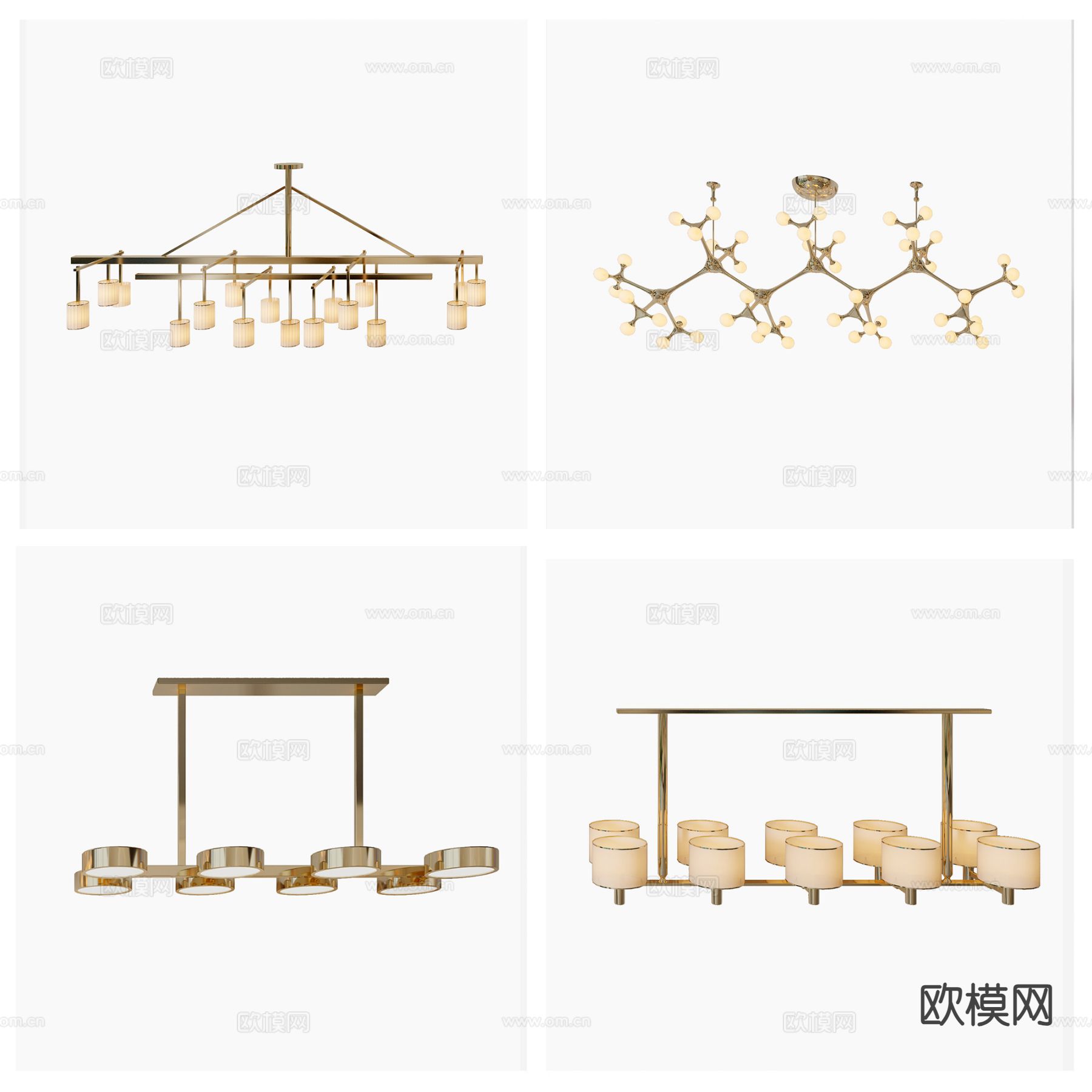 创意吊灯 大厅吊灯3d模型