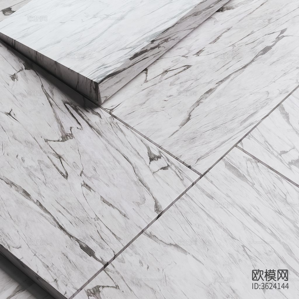 白色石材 爵士白 浅色大理石材质下载