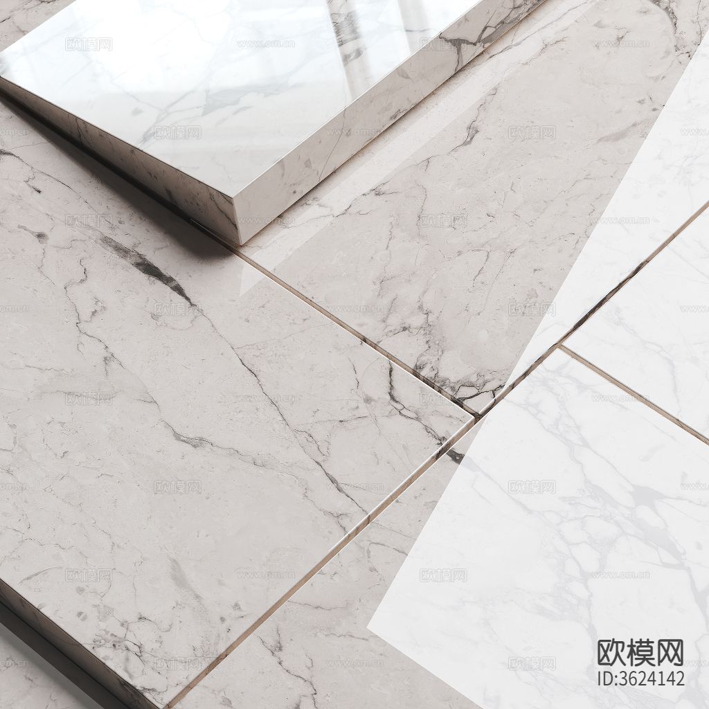 白色石材 爵士白 浅色大理石材质下载