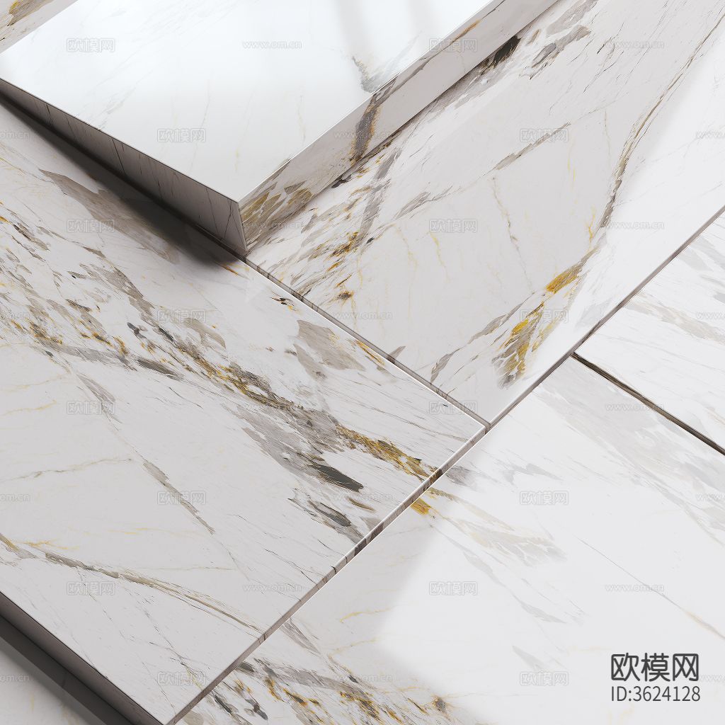 白色石材 爵士白 浅色大理石材质下载