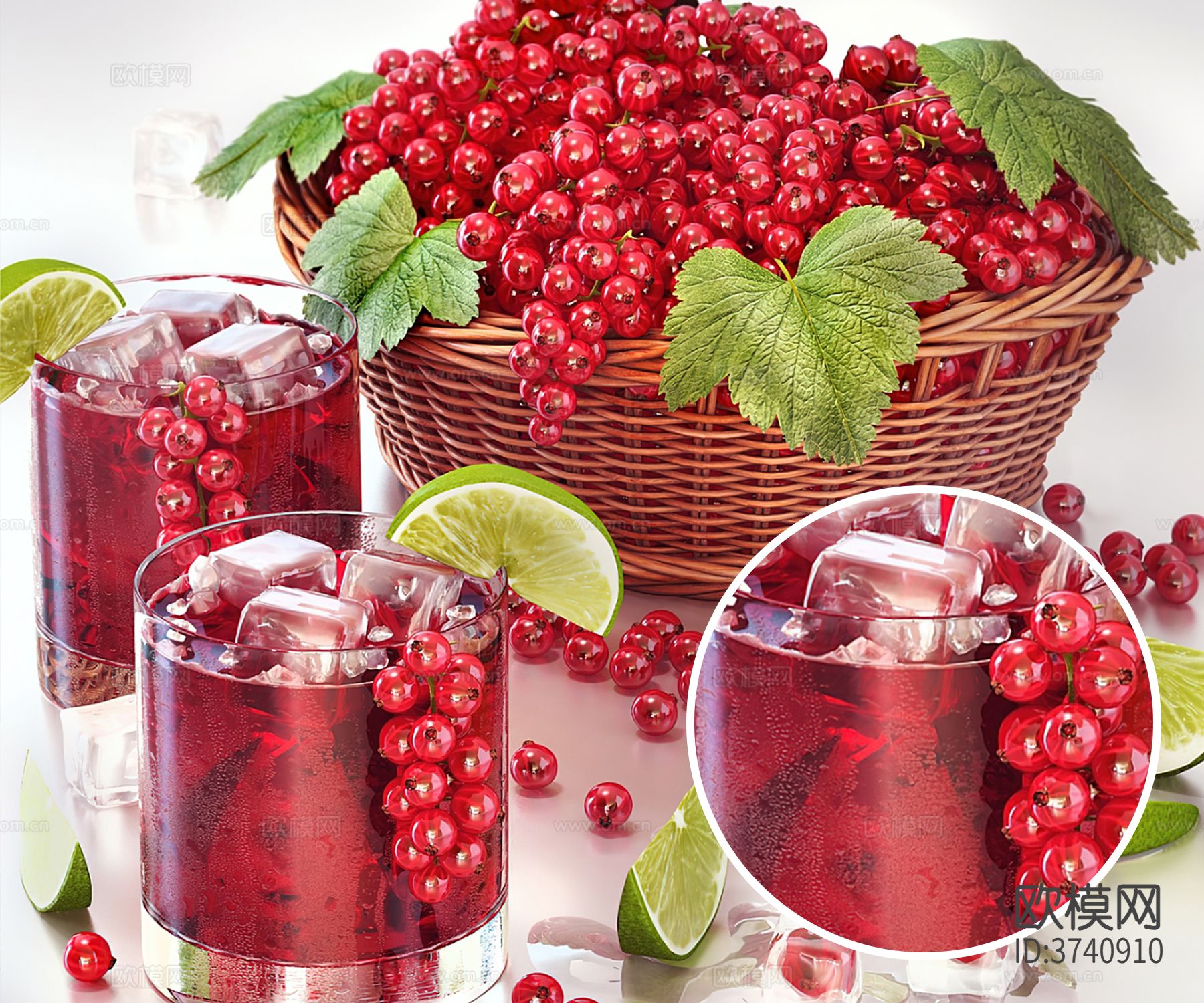 蔓越莓果汁材质下载