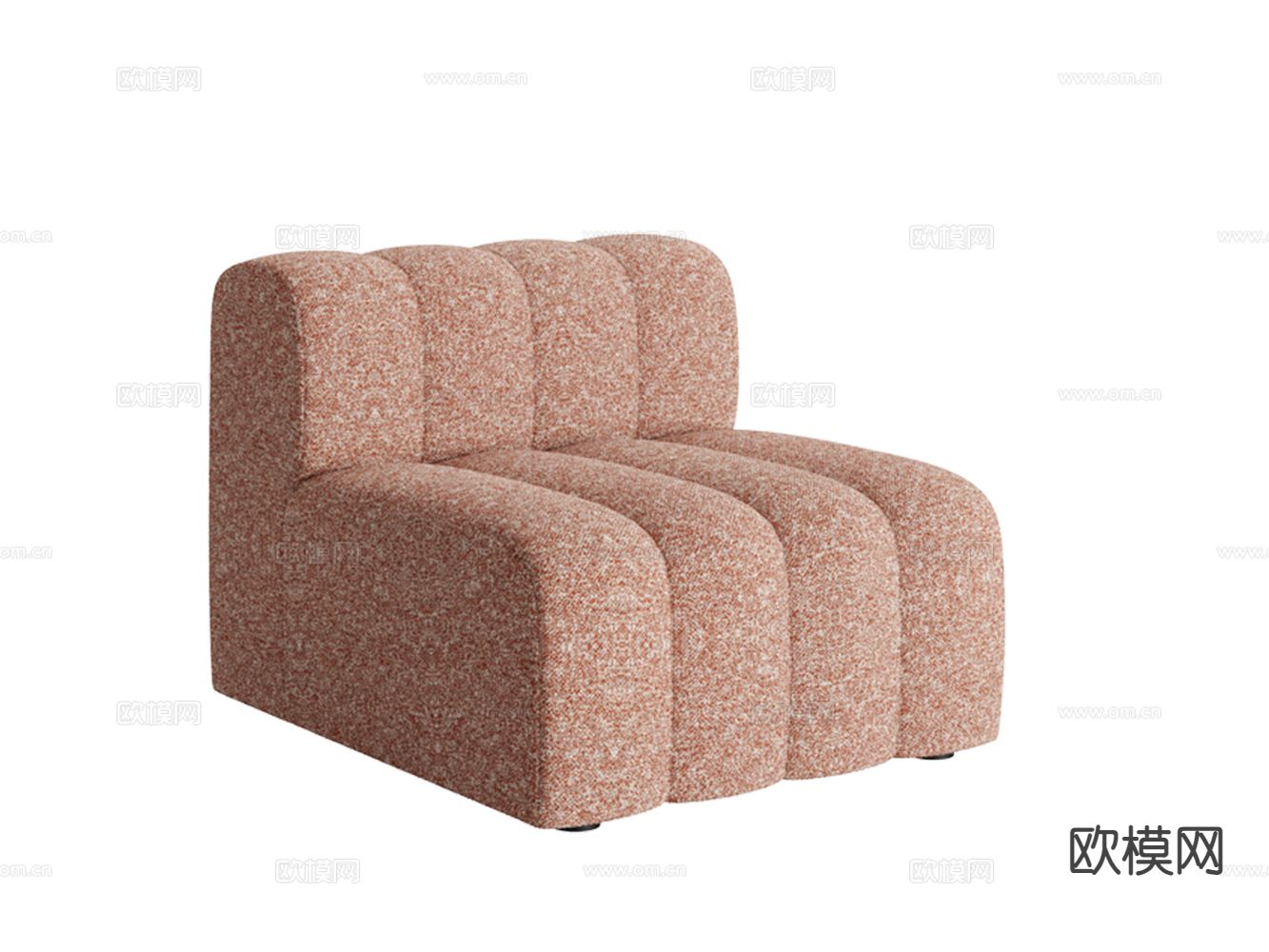 单人沙发 休闲沙发3d模型下载