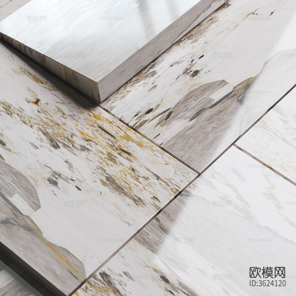 白色石材 爵士白 浅色大理石材质下载