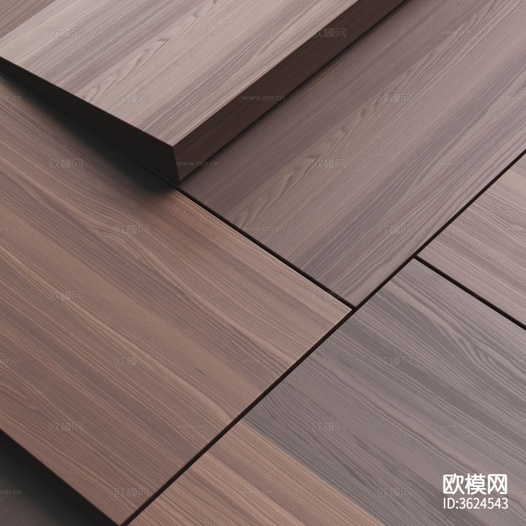 深色木饰面 咖色木纹 原木纹材质下载