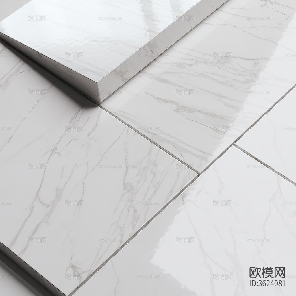 白色石材 爵士白 浅色大理石材质下载