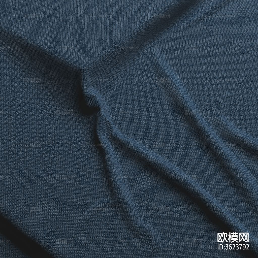 蓝色棉麻 麻布 棉布 布料材质下载