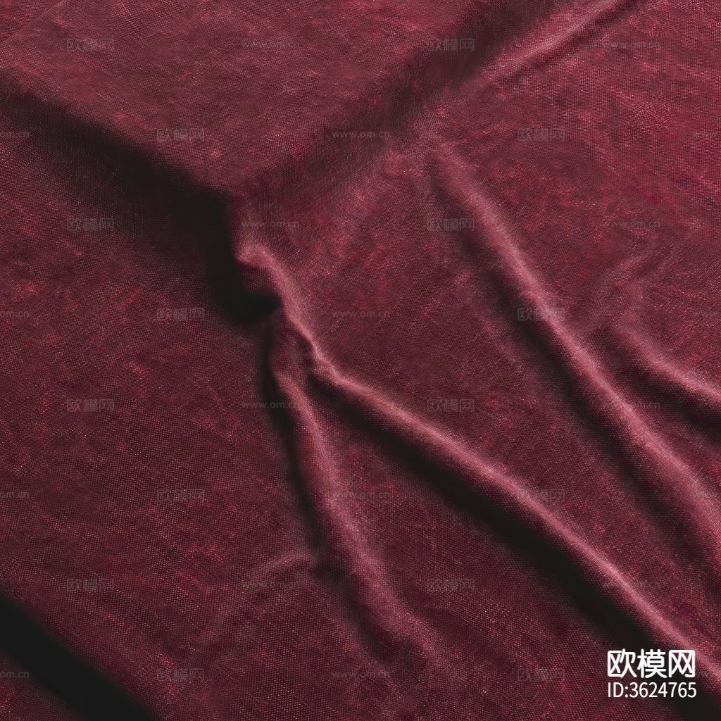红色绒布 棉布材质下载