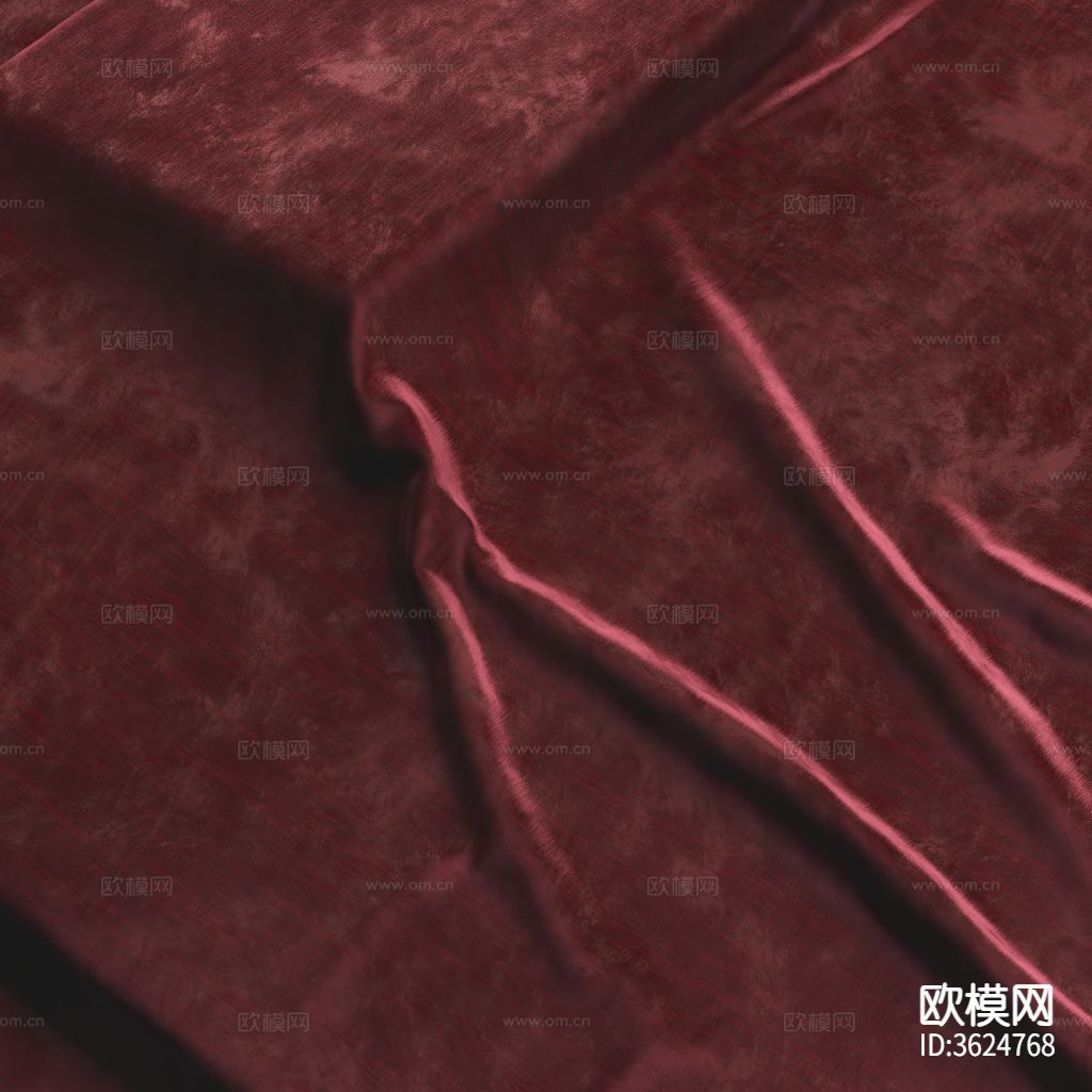 红色绒布 棉布材质下载