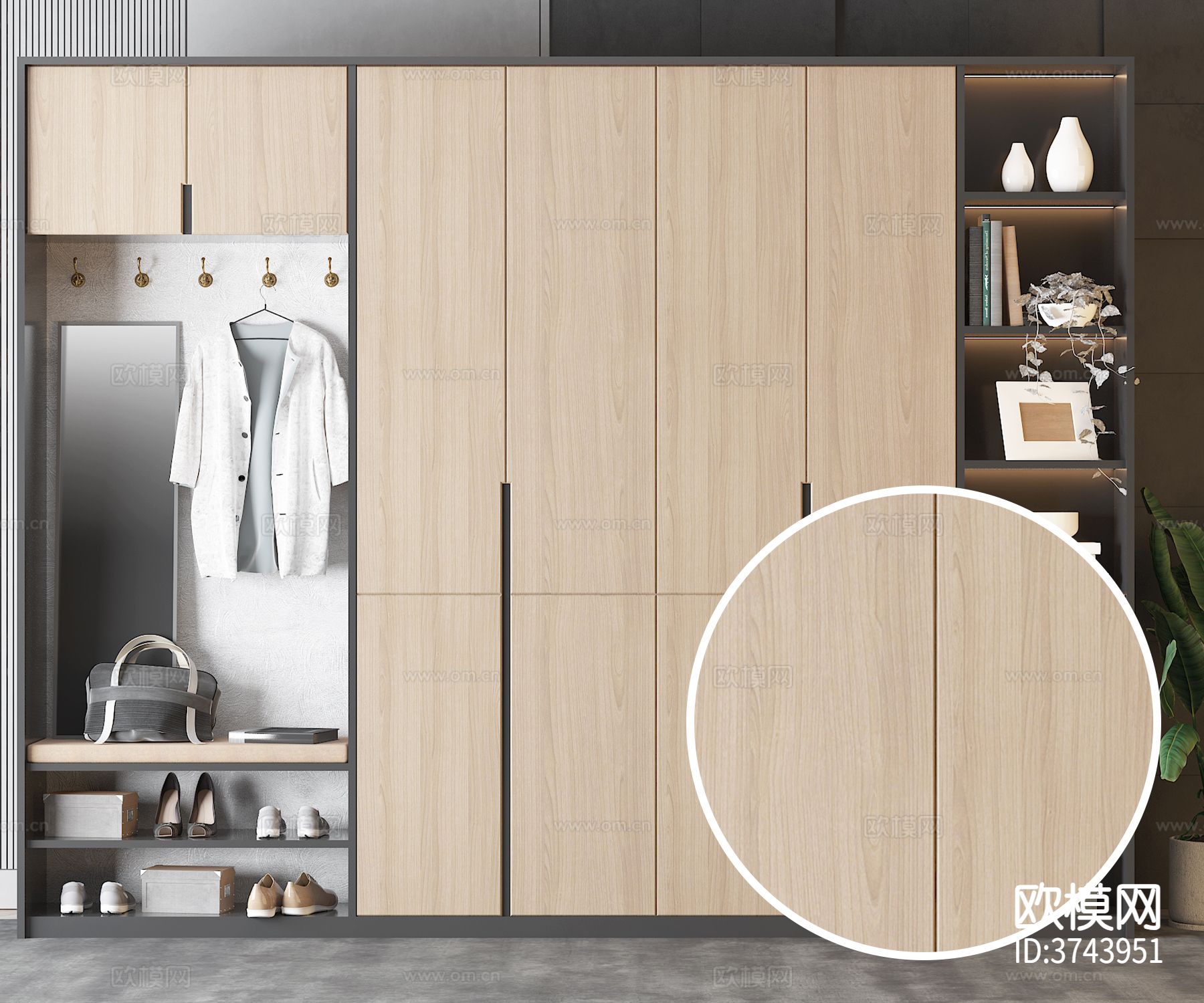 原木纹材质下载