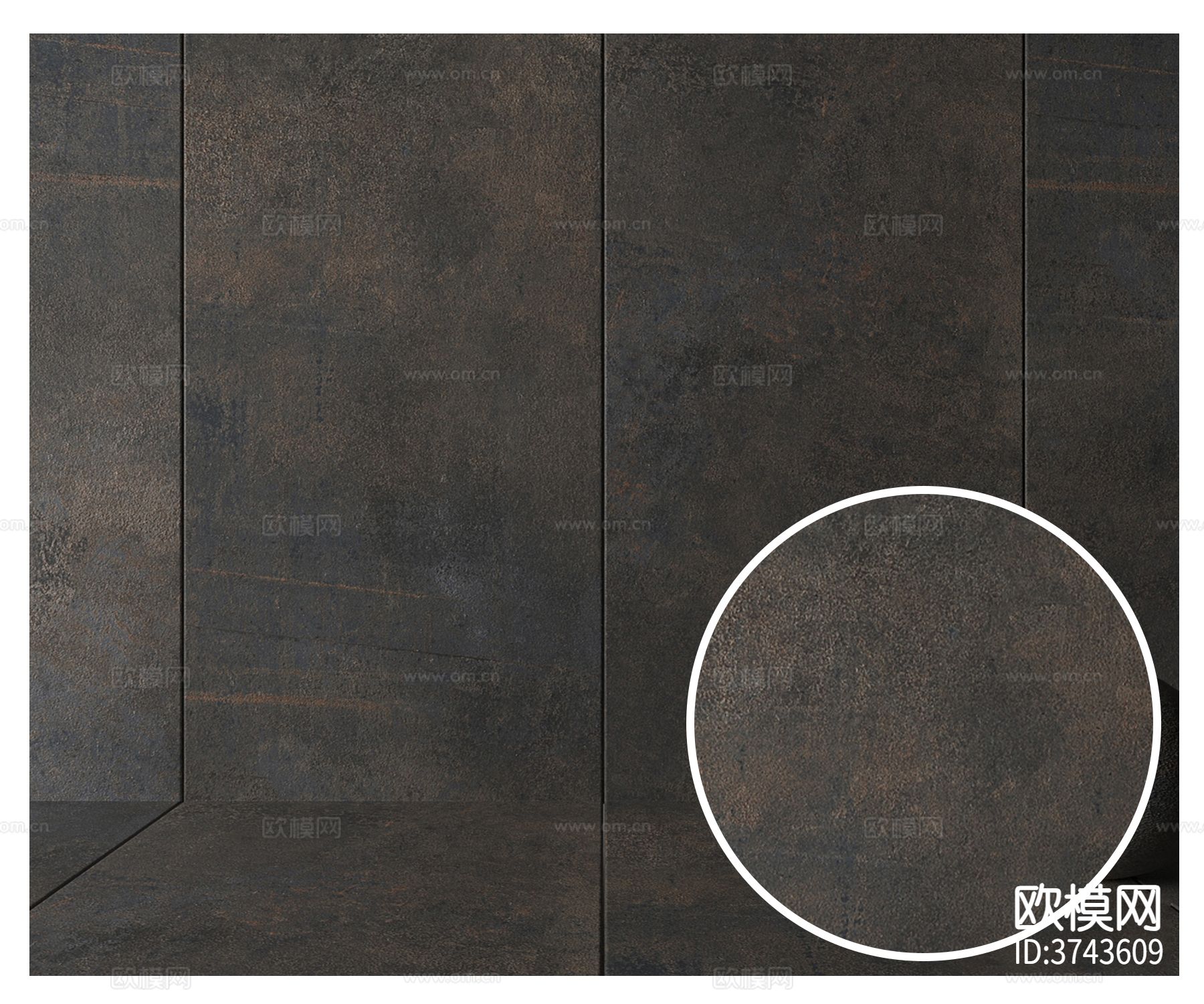 灰褐色水泥砖材质下载