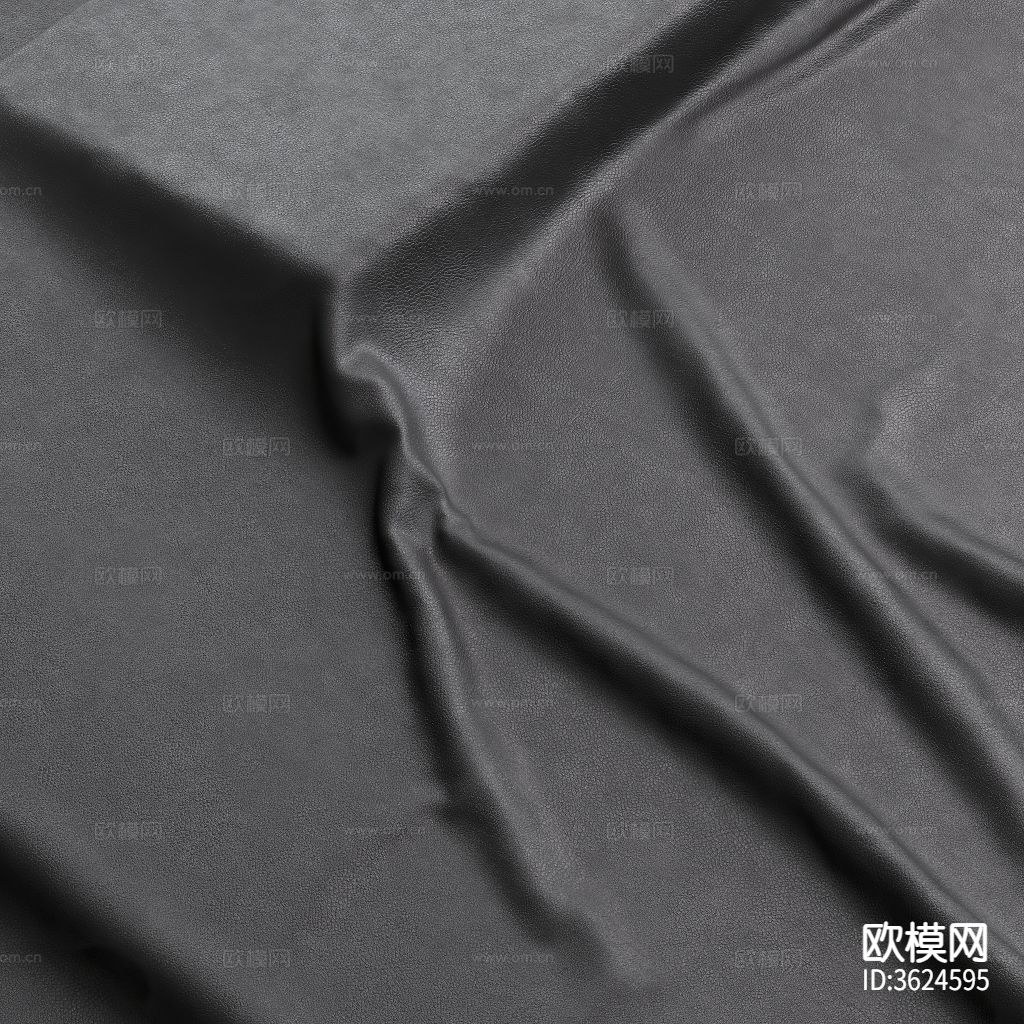 黑色皮革 皮纹材质下载