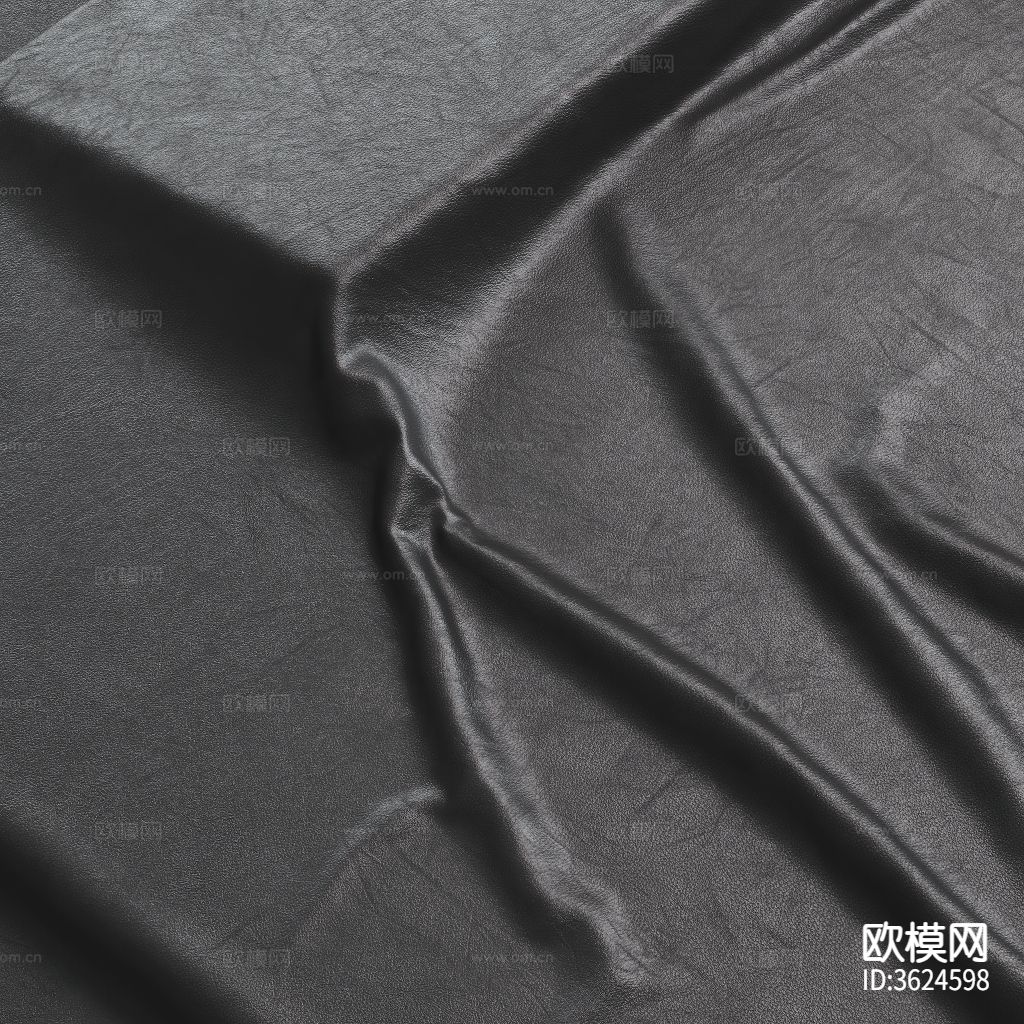 黑色皮革 皮纹材质下载